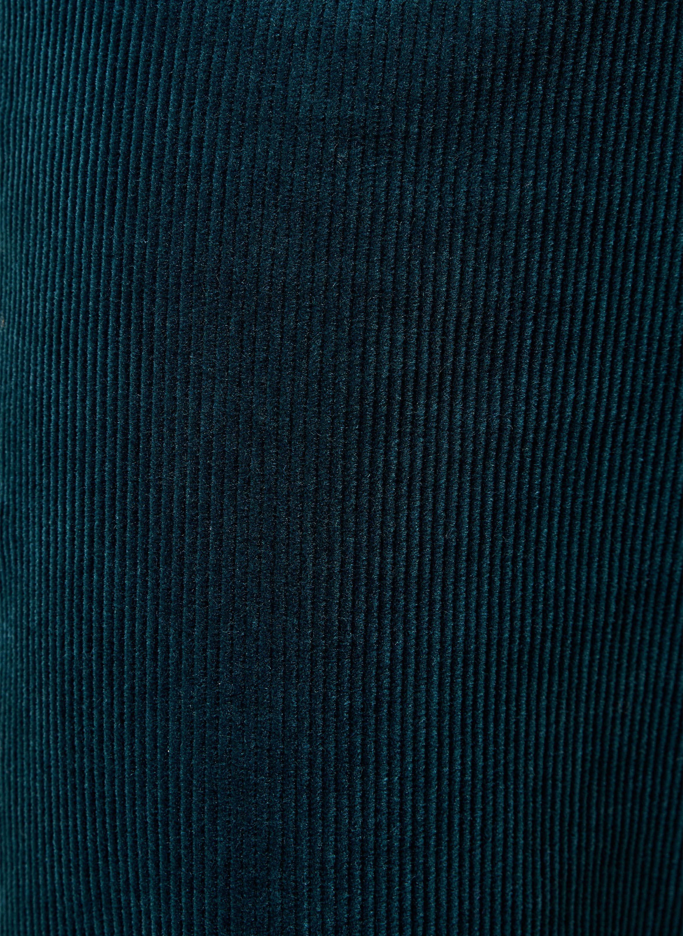 Weites Cord-Samt-Hose aus Baumwollmischung LA FEE MARABOUTEE Blau