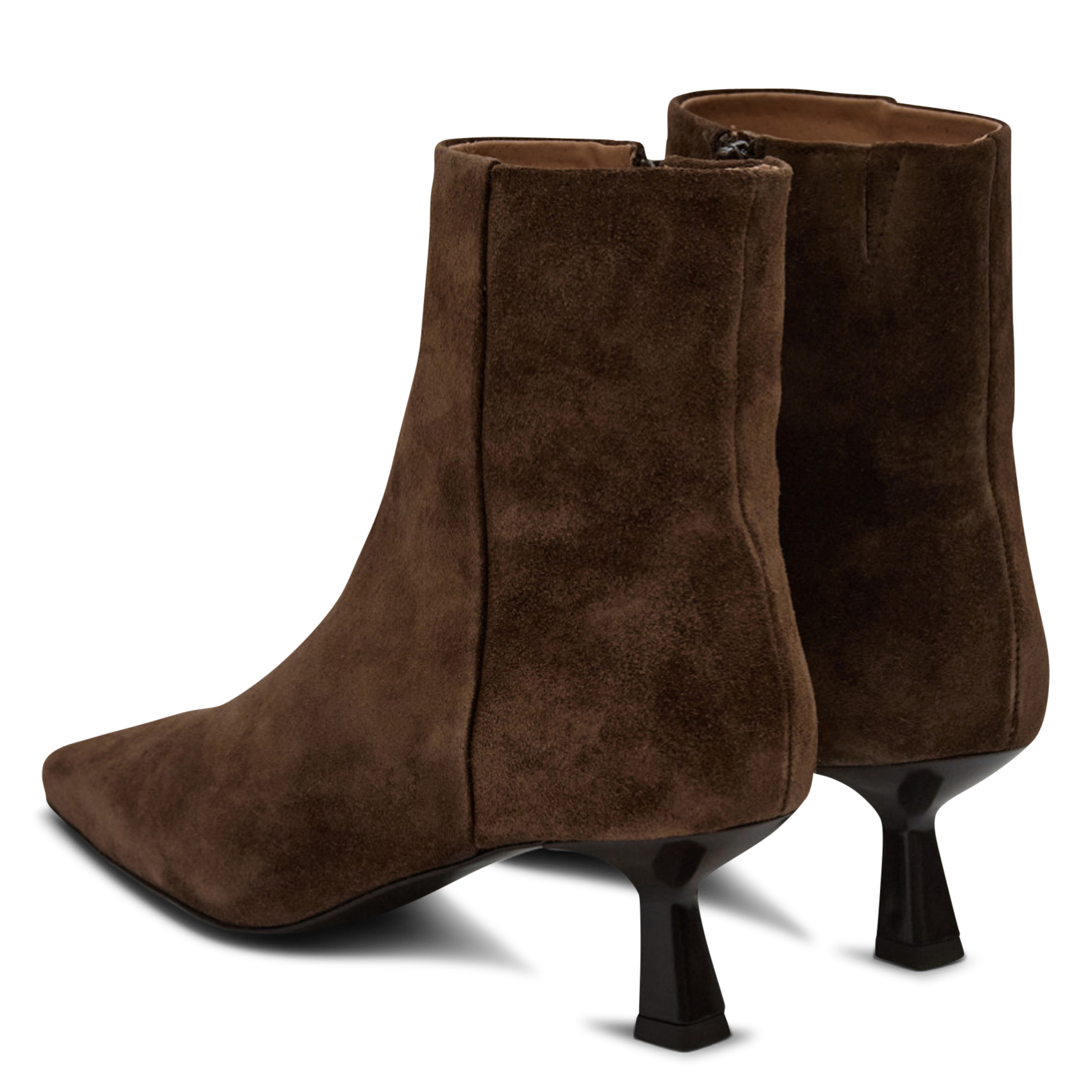 Leather mid-calf boots PAVEMENT Brown
