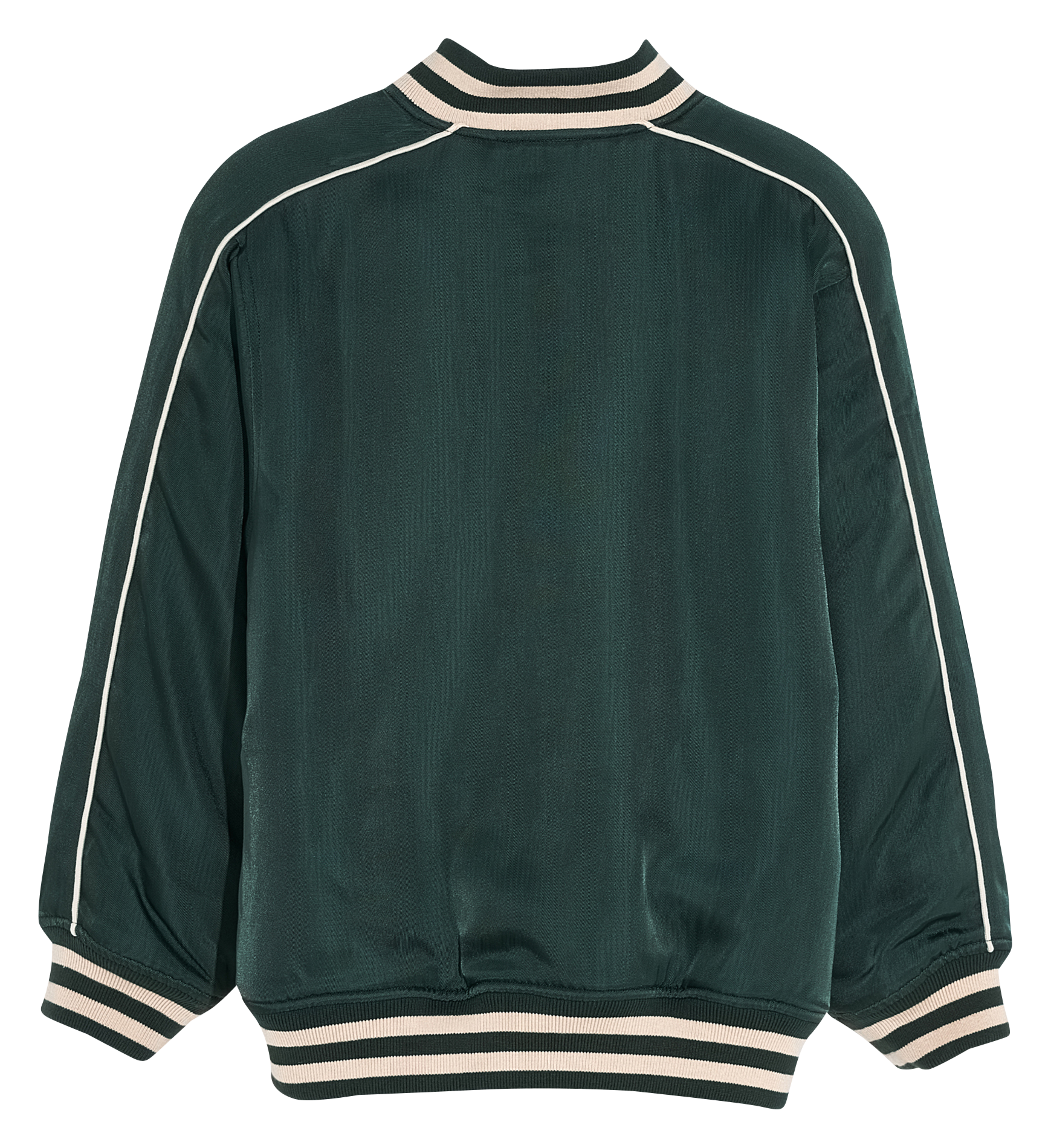 Oversized high collar jacket BELLEROSE Green