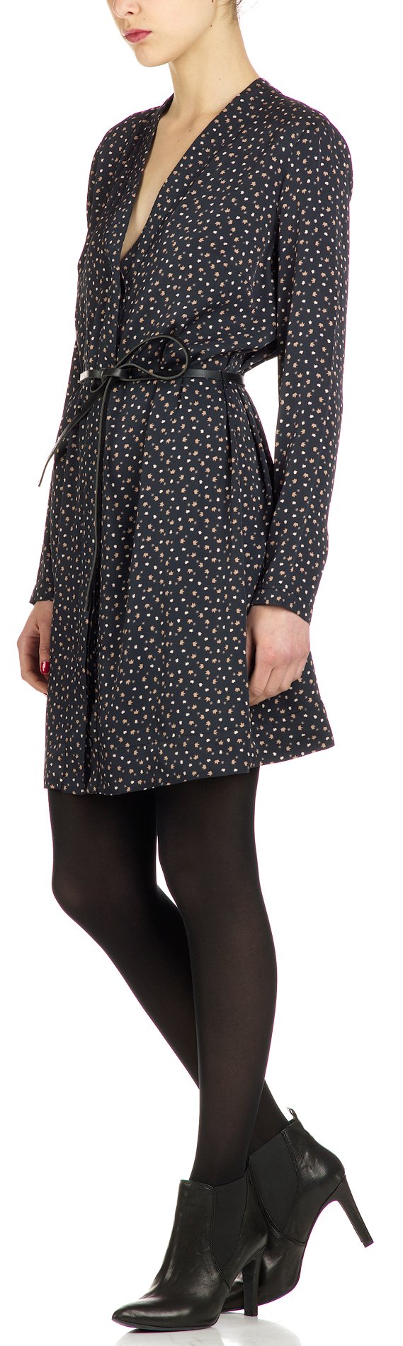 Printed dress MOMONI Blue