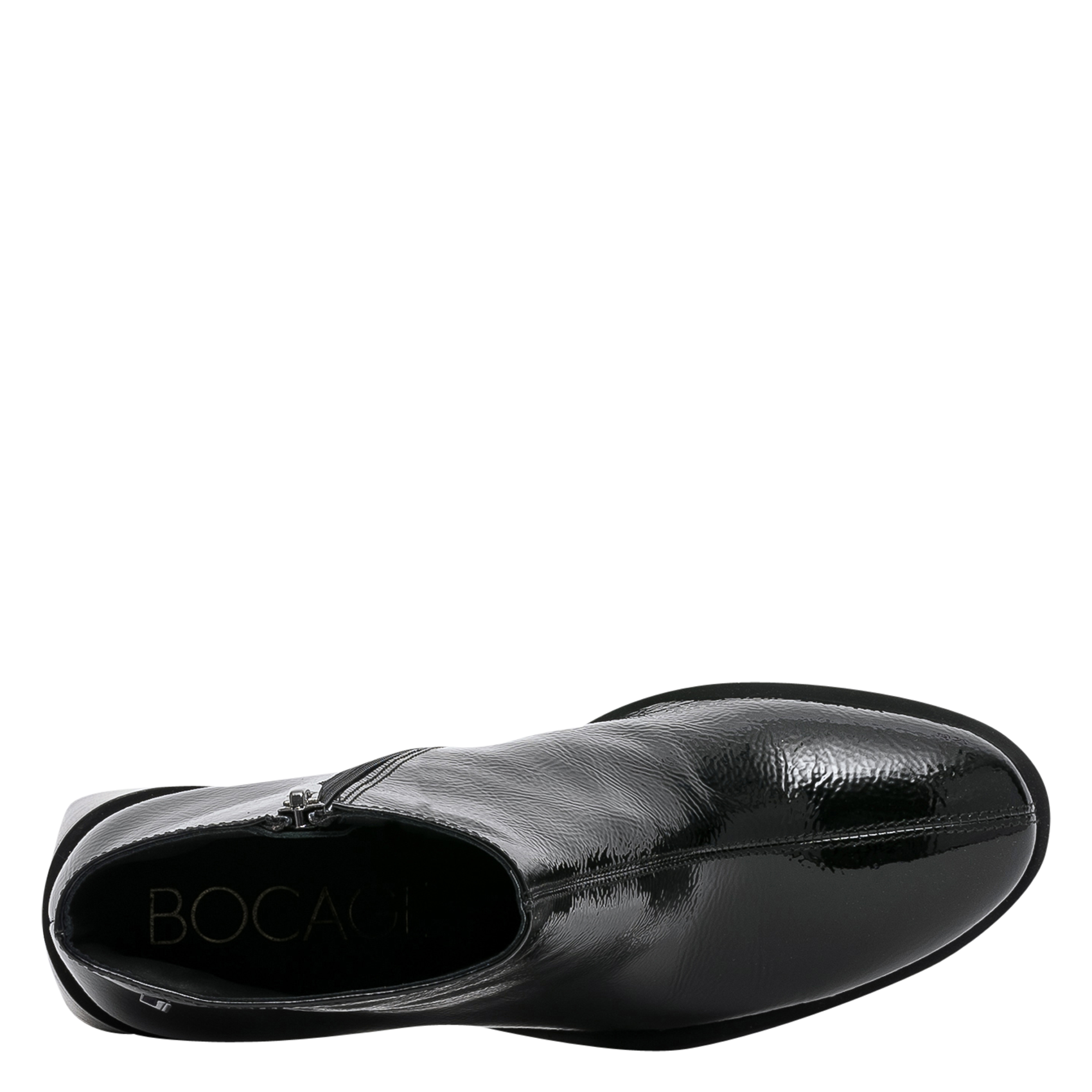 Alphonse - Halbstiefel aus Lackleder BOCAGE Schwarz