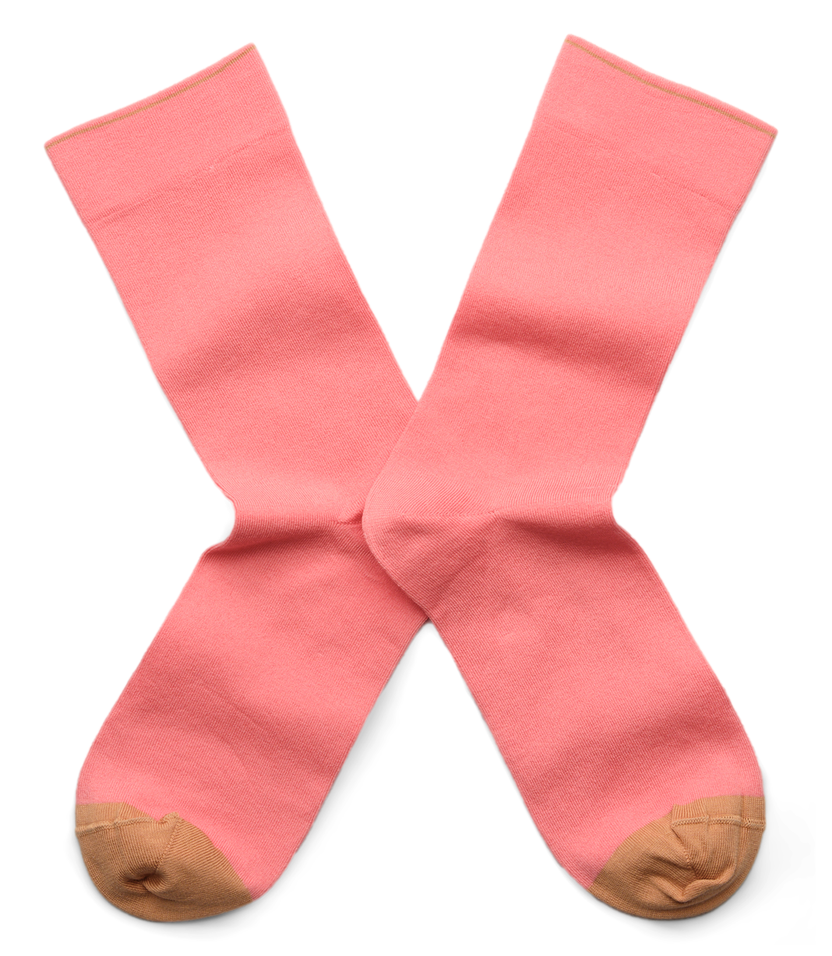 Cotton socks with logo BONNE MAISON Pink