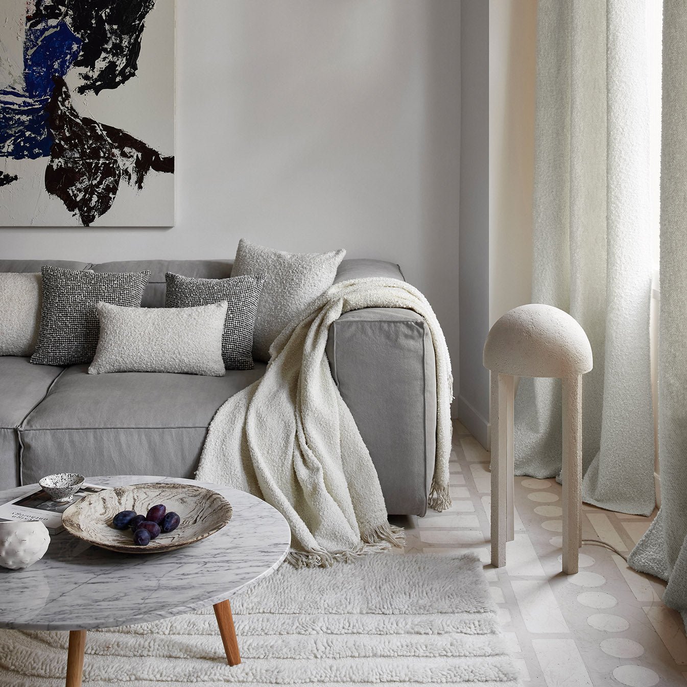 Curtain with eyelets MADURA Beige