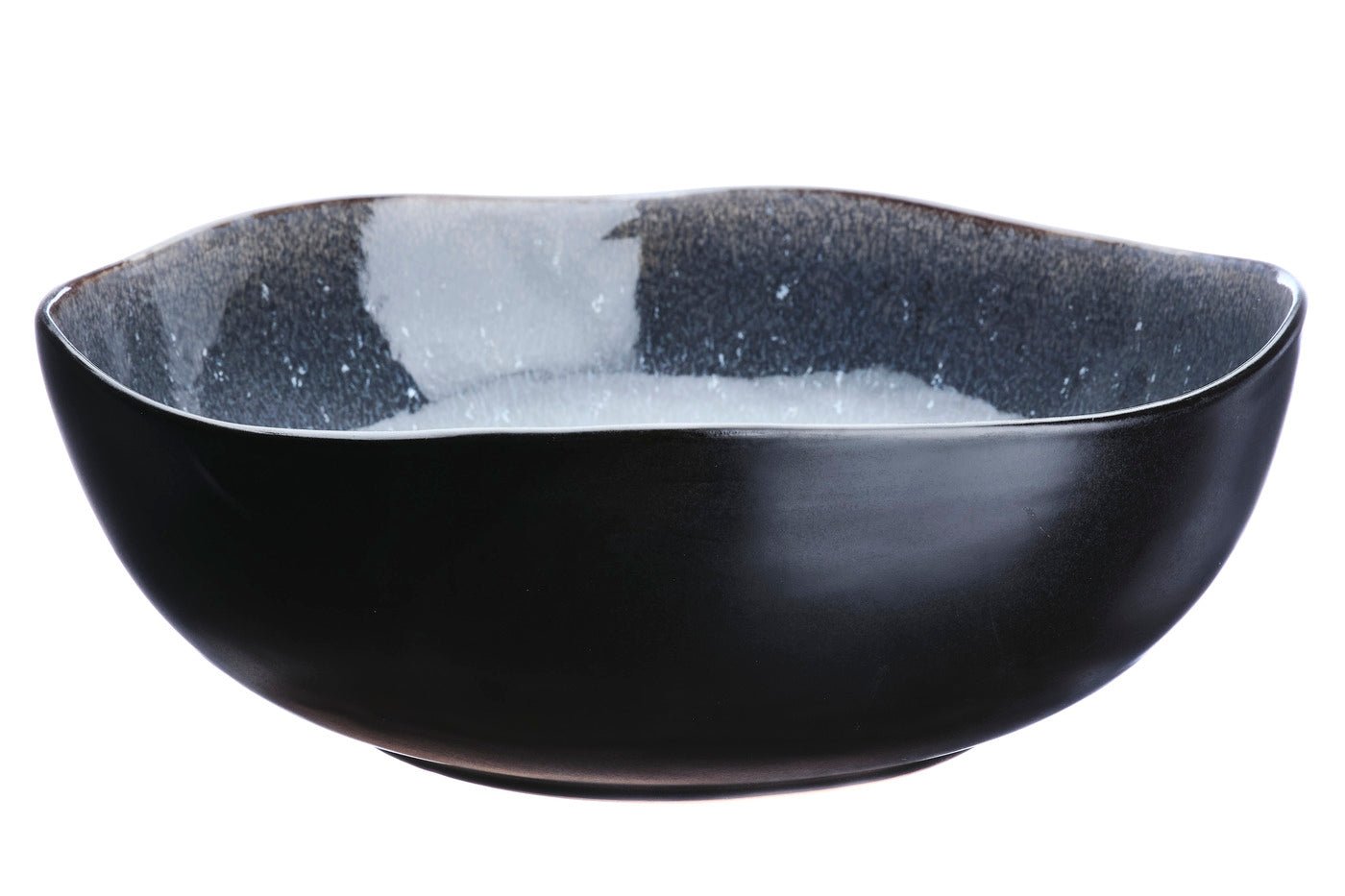 Saladier iris ø24cm et ø28,5cm - 2 pièces - bleu nuit BJORN Bleu