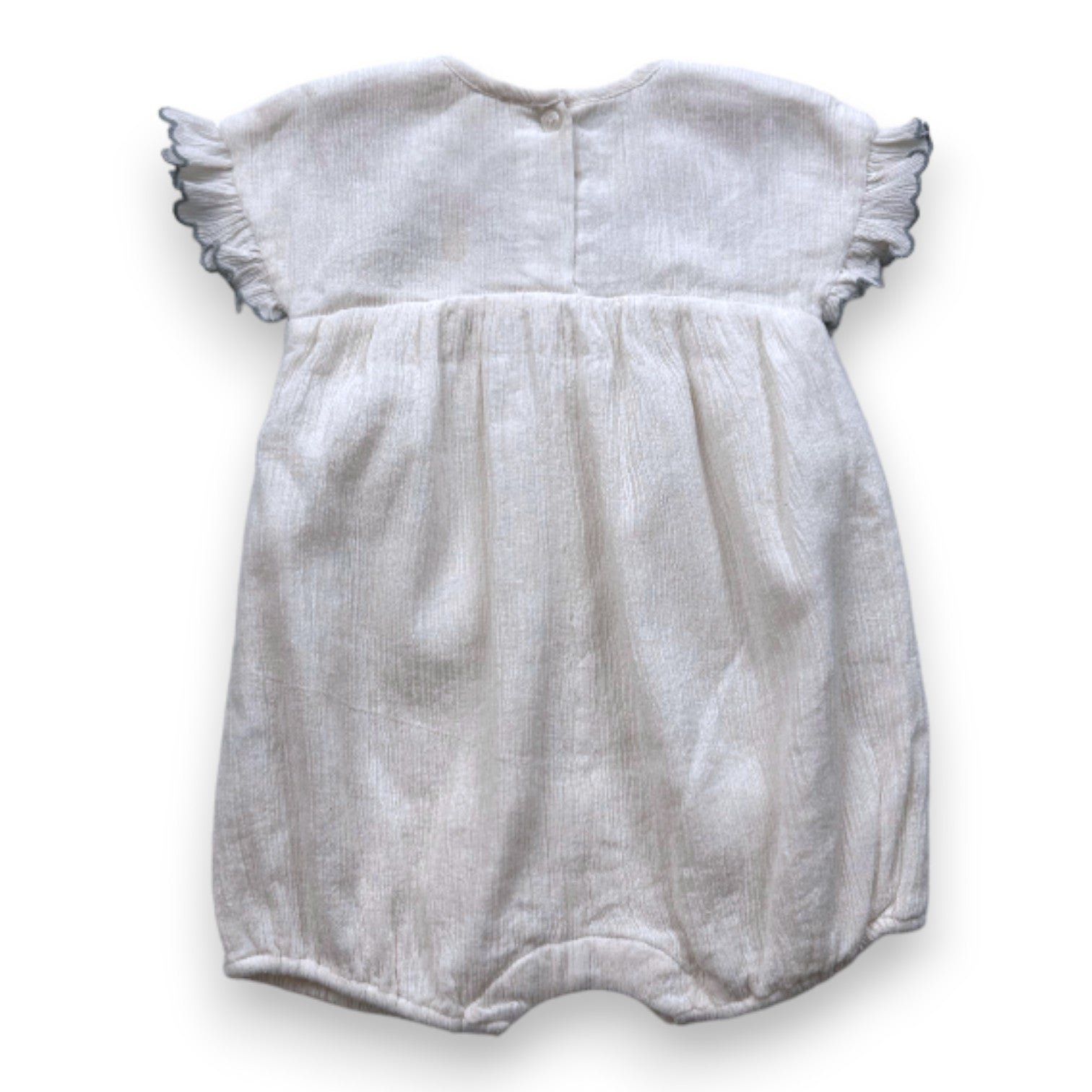 Beige Baby Romper - 12 months LOUIS LOUISE - Seconde Main Beige