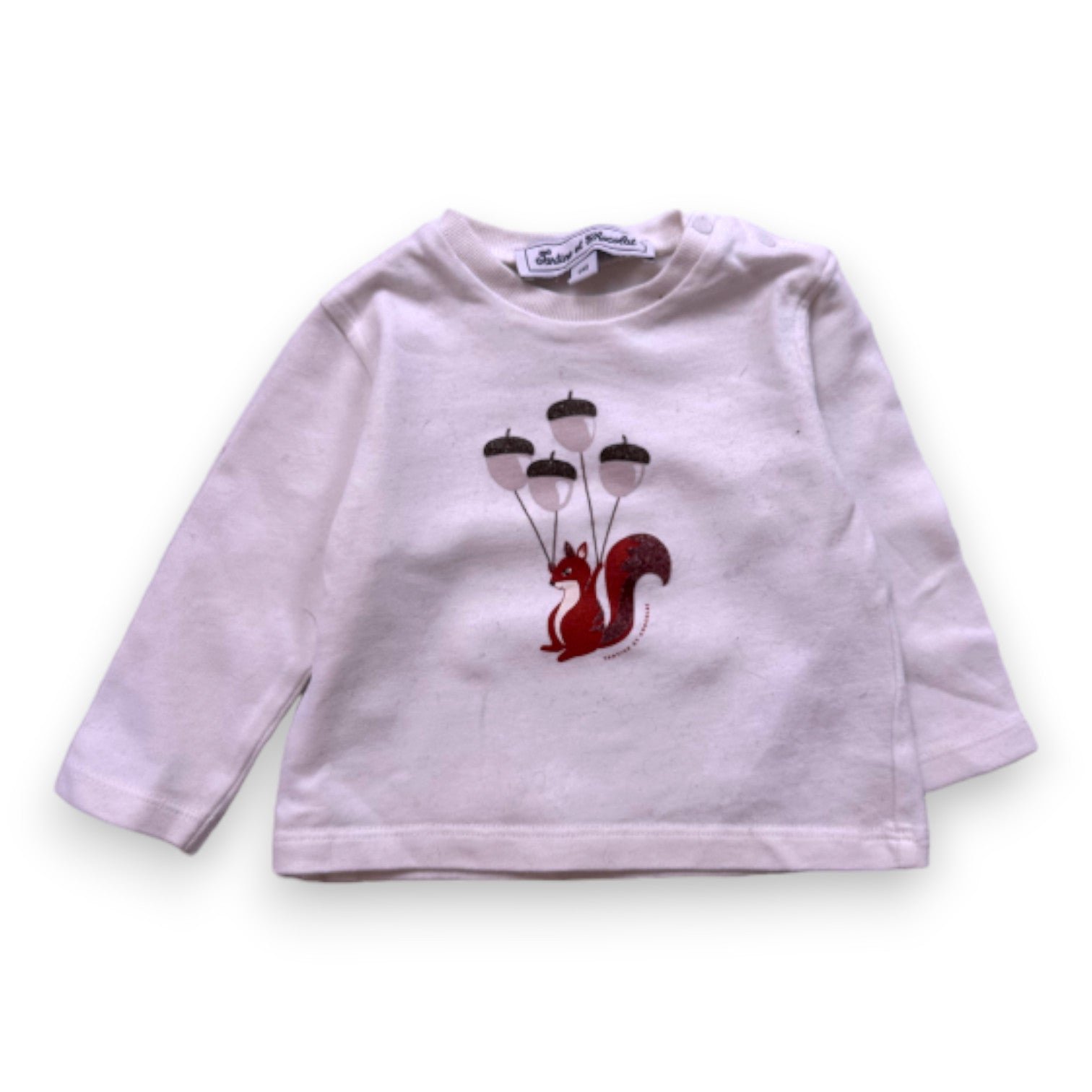 White baby T-shirt - 6 months TARTINE ET CHOCOLAT - seconde-main White