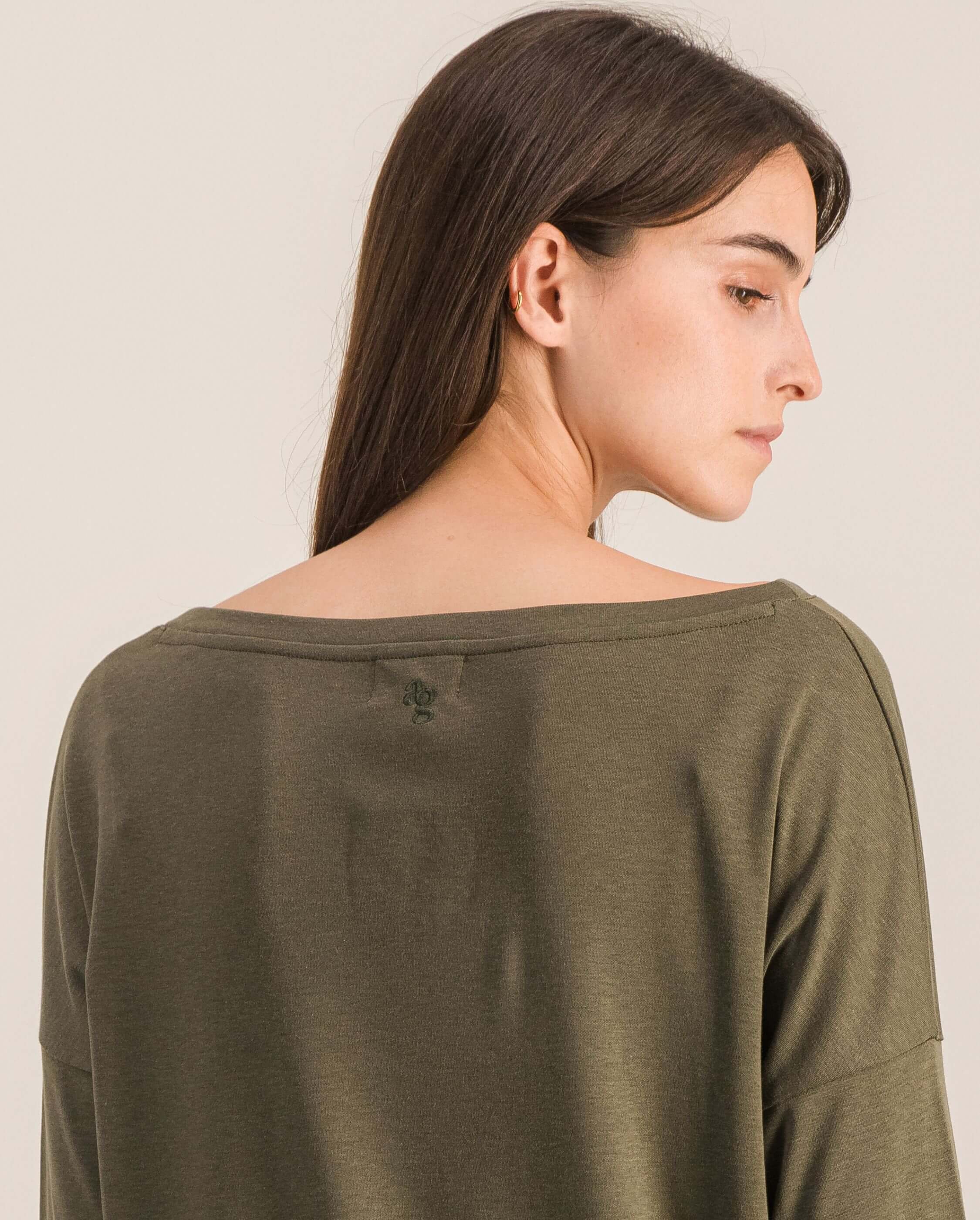 Women's pajama top, matcha ANGARDE Green