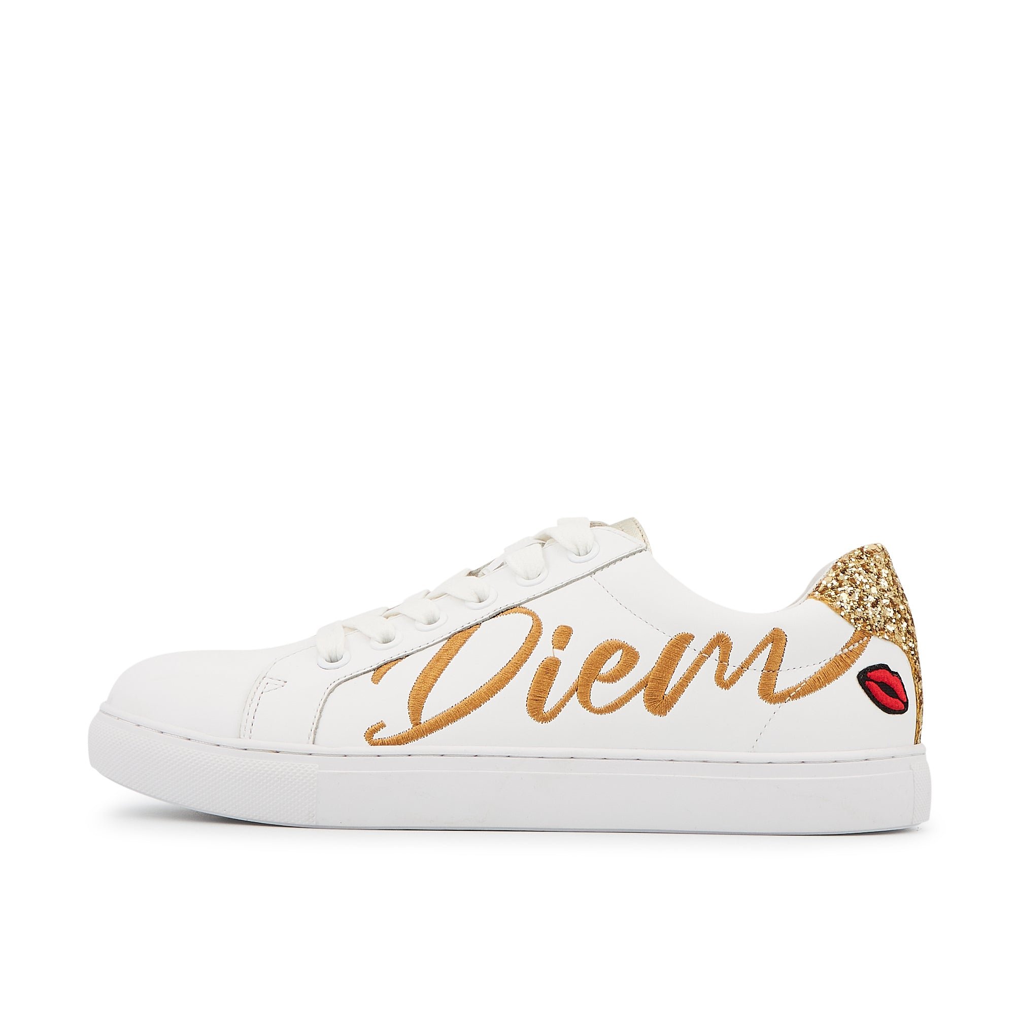 Leather sneakers BONS BAISERS PARIS White
