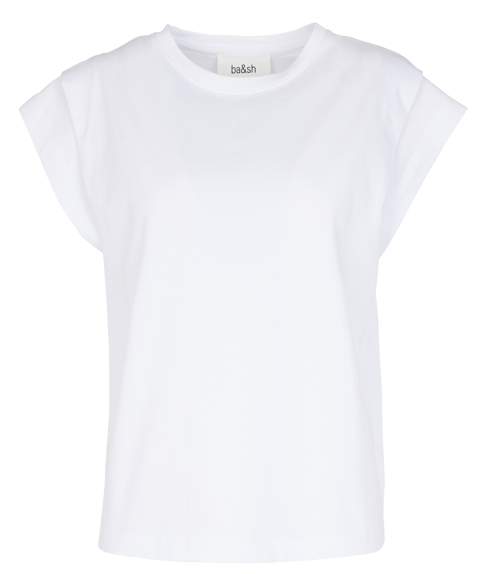 Straight cotton T-shirt BA&SH White