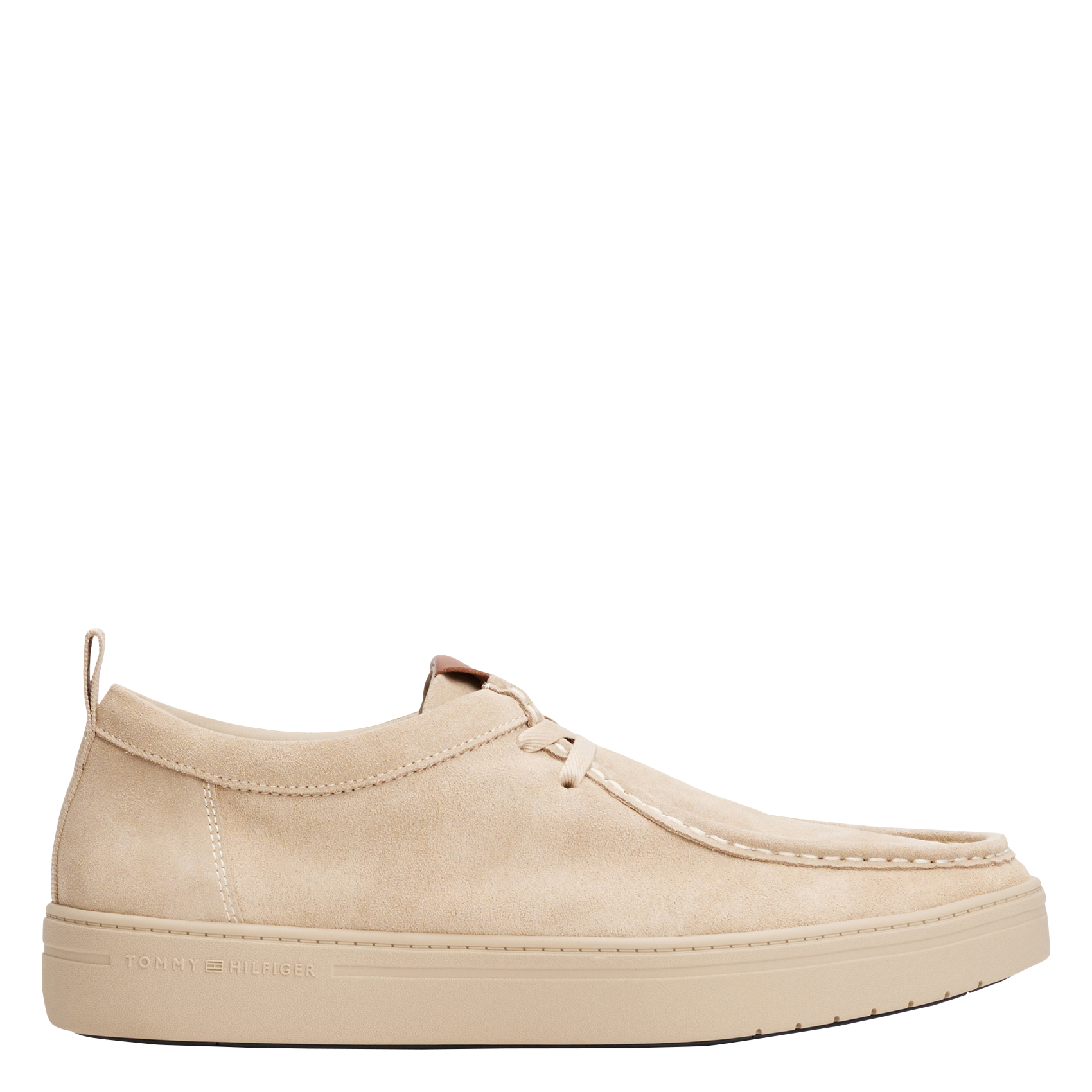 Arthus leather Derby shoes  TOMMY HILFIGER Khaki