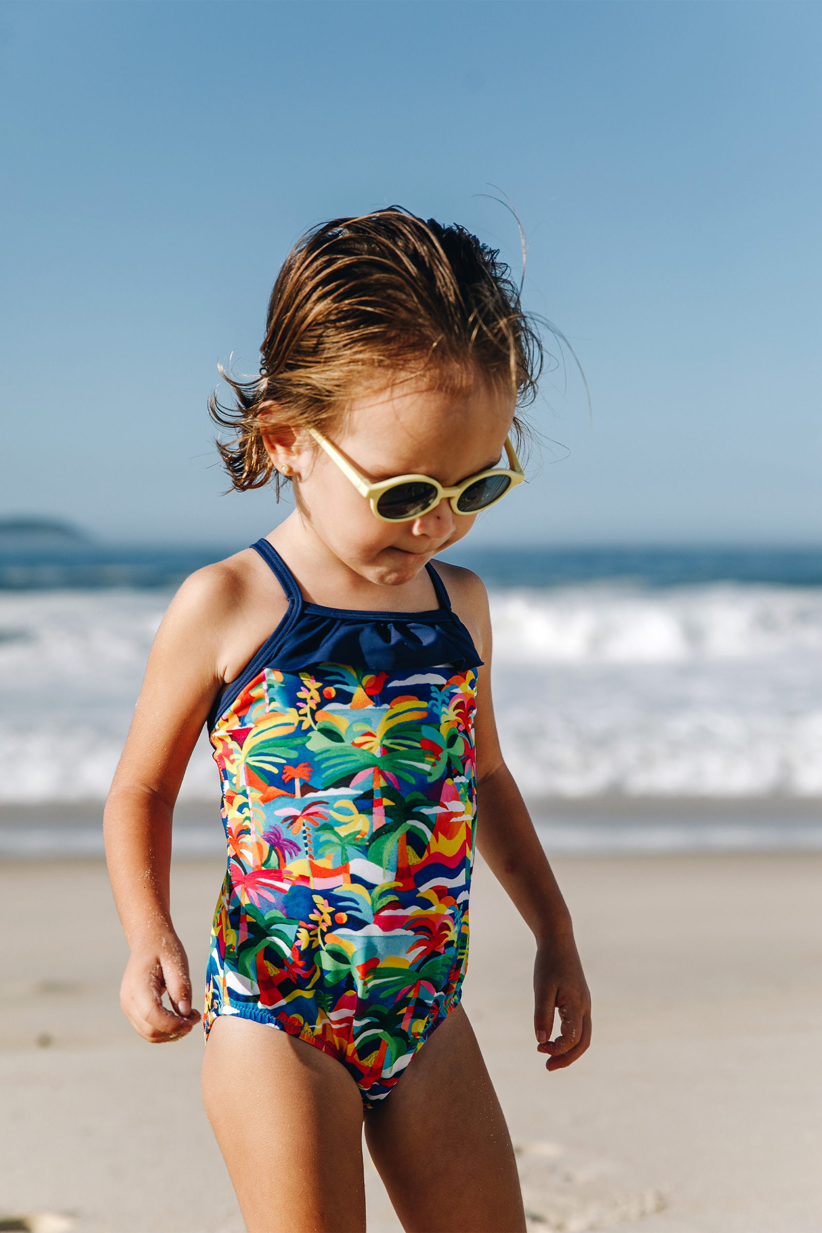 One-piece swimsuit - Salento by Marion Chesnais GILI'S Multicolored