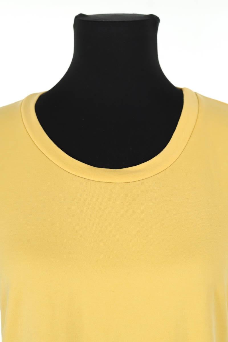 Cotton T-shirt MODETROTTER - Seconde Main Yellow
