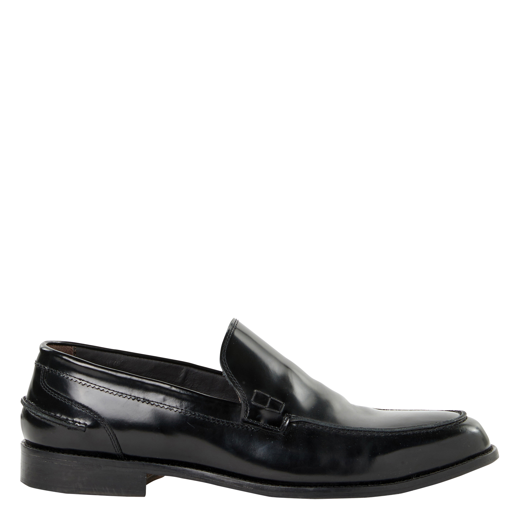 Smooth leather loafers SAISON 1865 Black