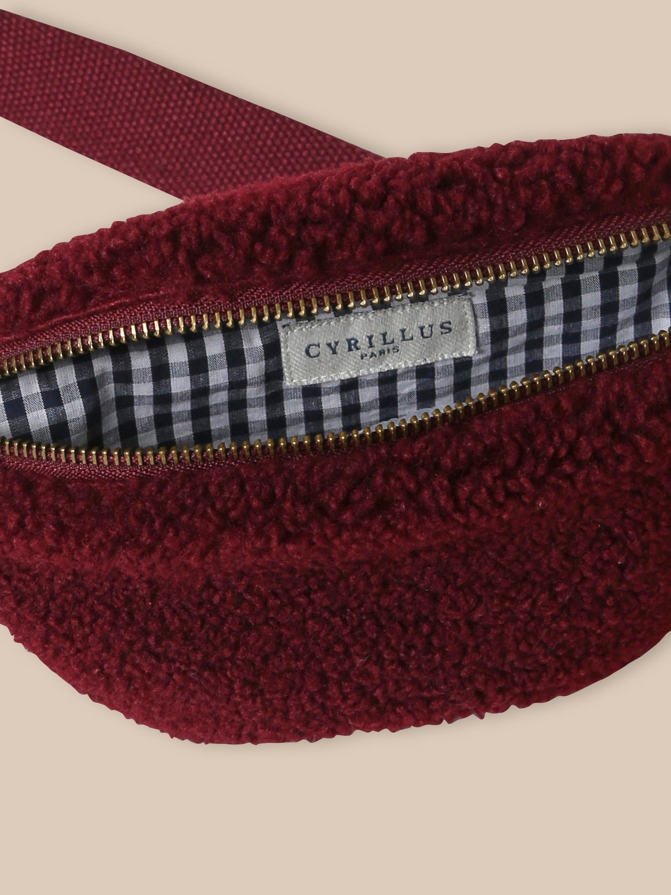 Sherpa fanny pack CYRILLUS Red