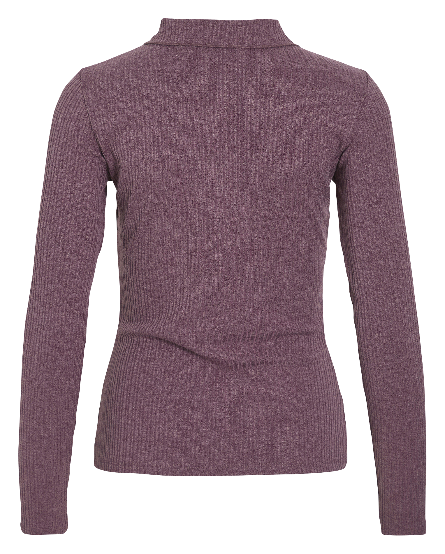 Top col chemise  VILA Prune