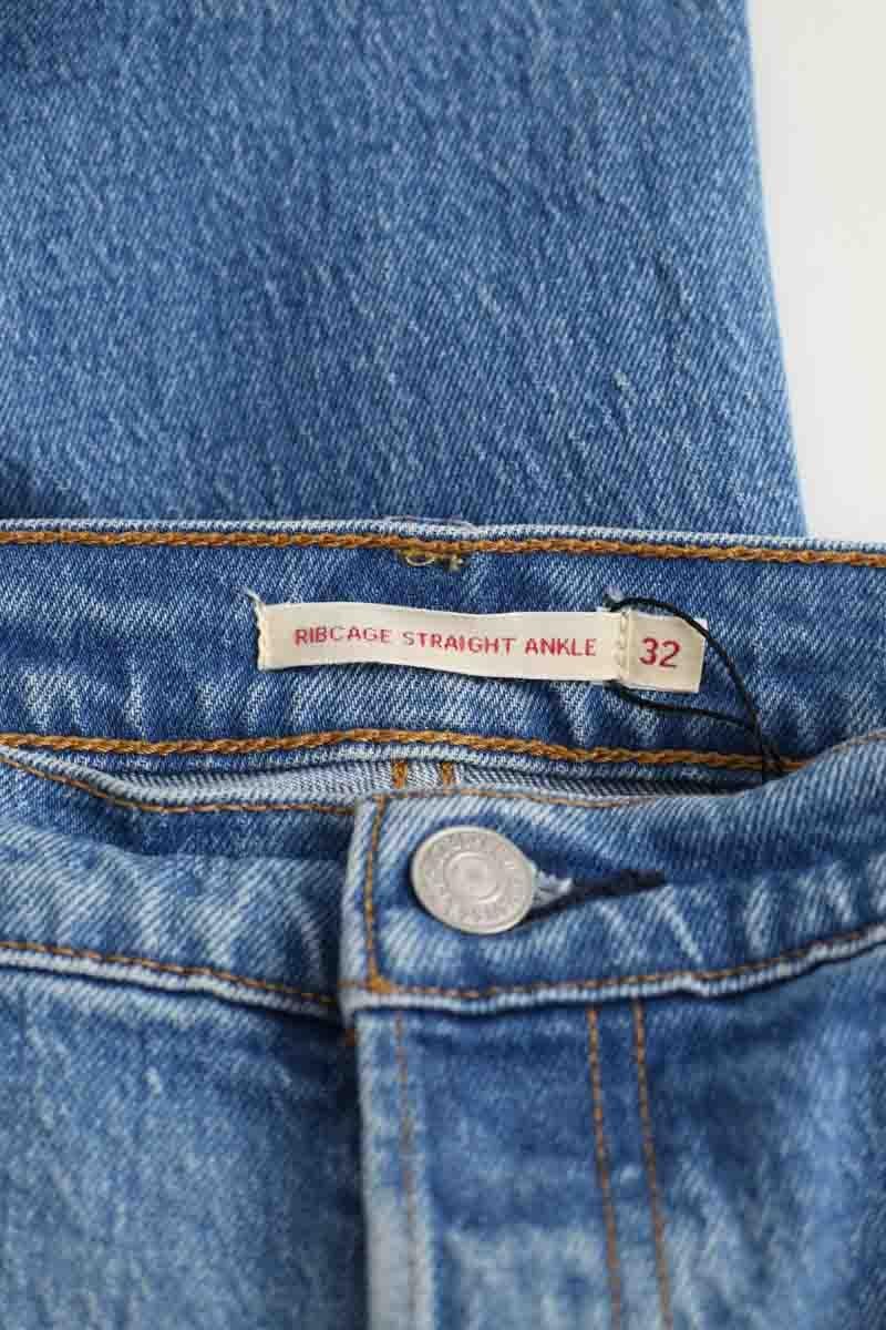 - Straight-leg jeans
- 5 pockets
- Straight cut
- Faded effect LEVI'S - Seconde main Blue