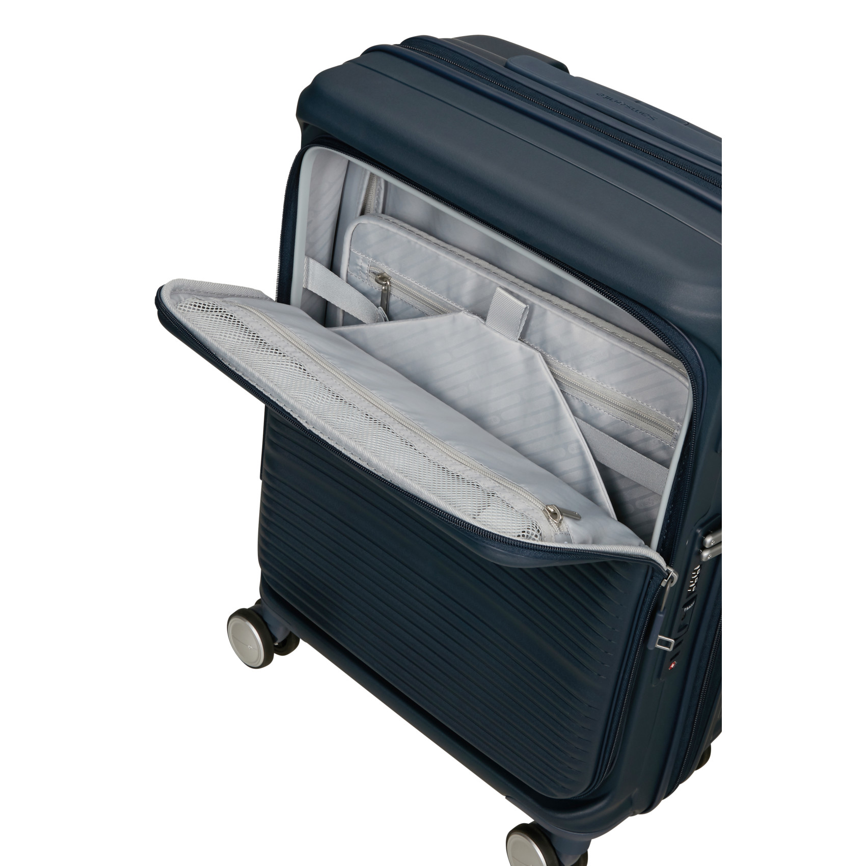 Paralux hs valise 4 roues taille s SAMSONITE Bleu