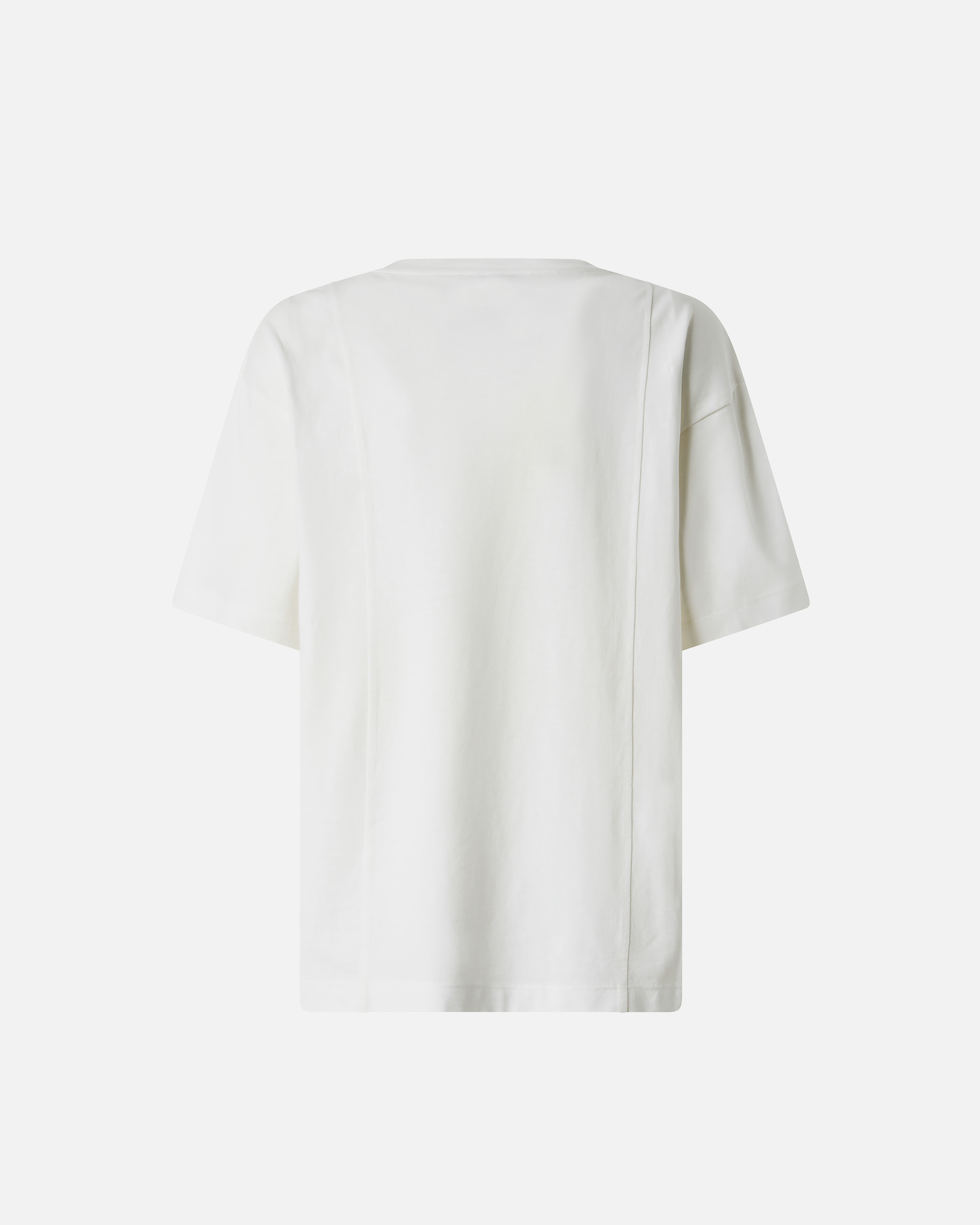 T-shirt with heart embroidery PINKO White