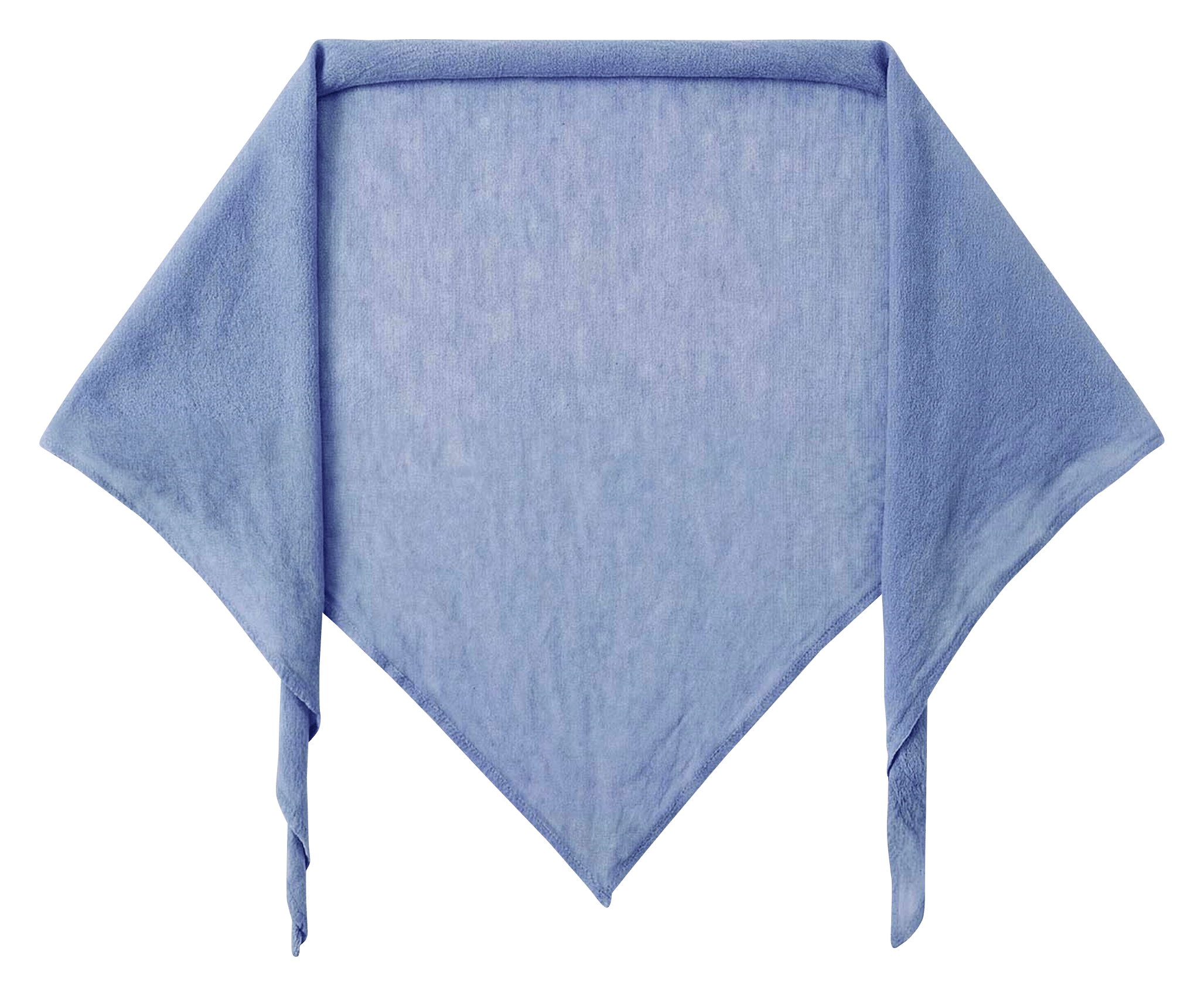 Châle uni en laine mélangée TARA JARMON Bleu