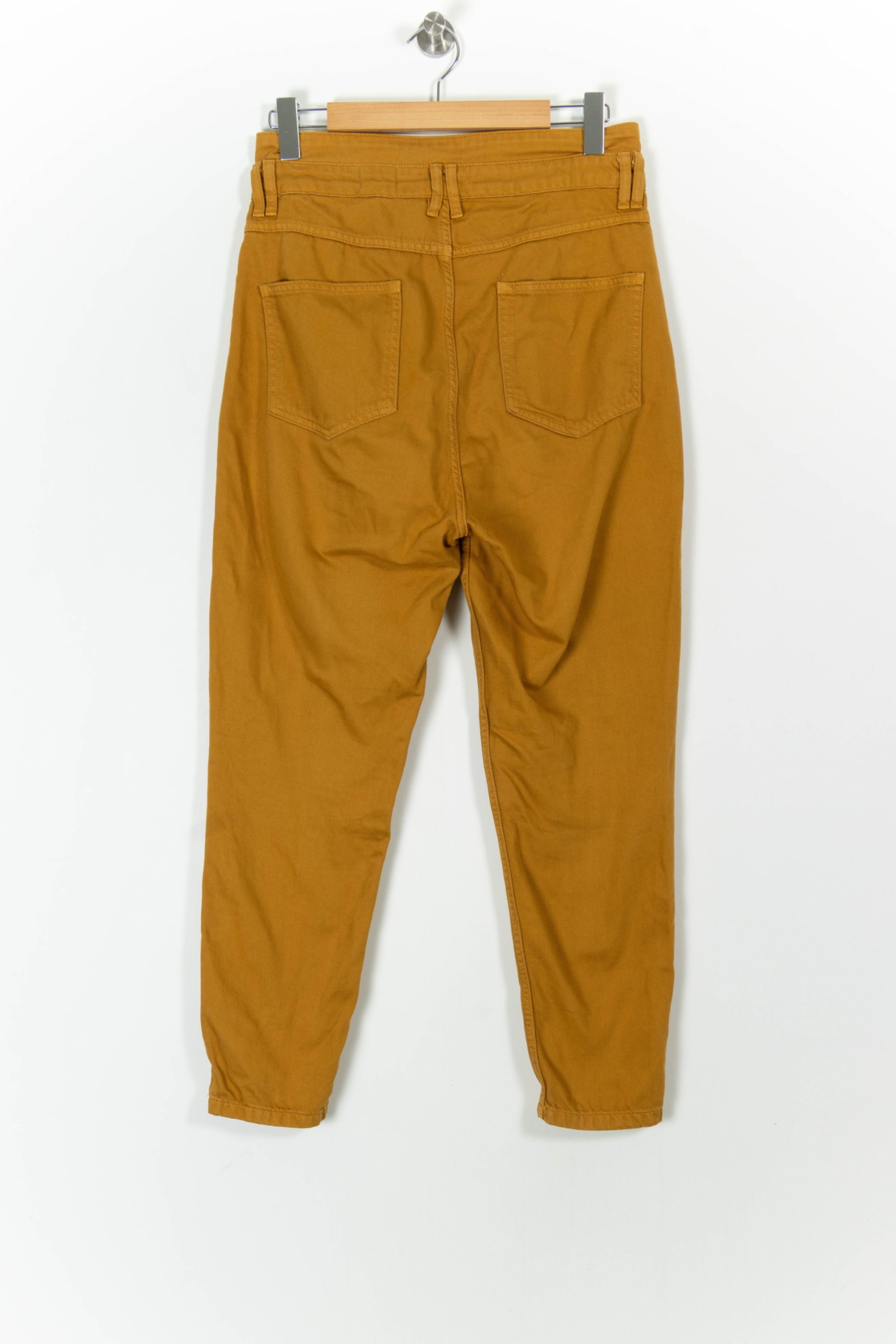 Cropped slim jeans with studs MAISON STELLA & SUZIE - Seconde main Yellow