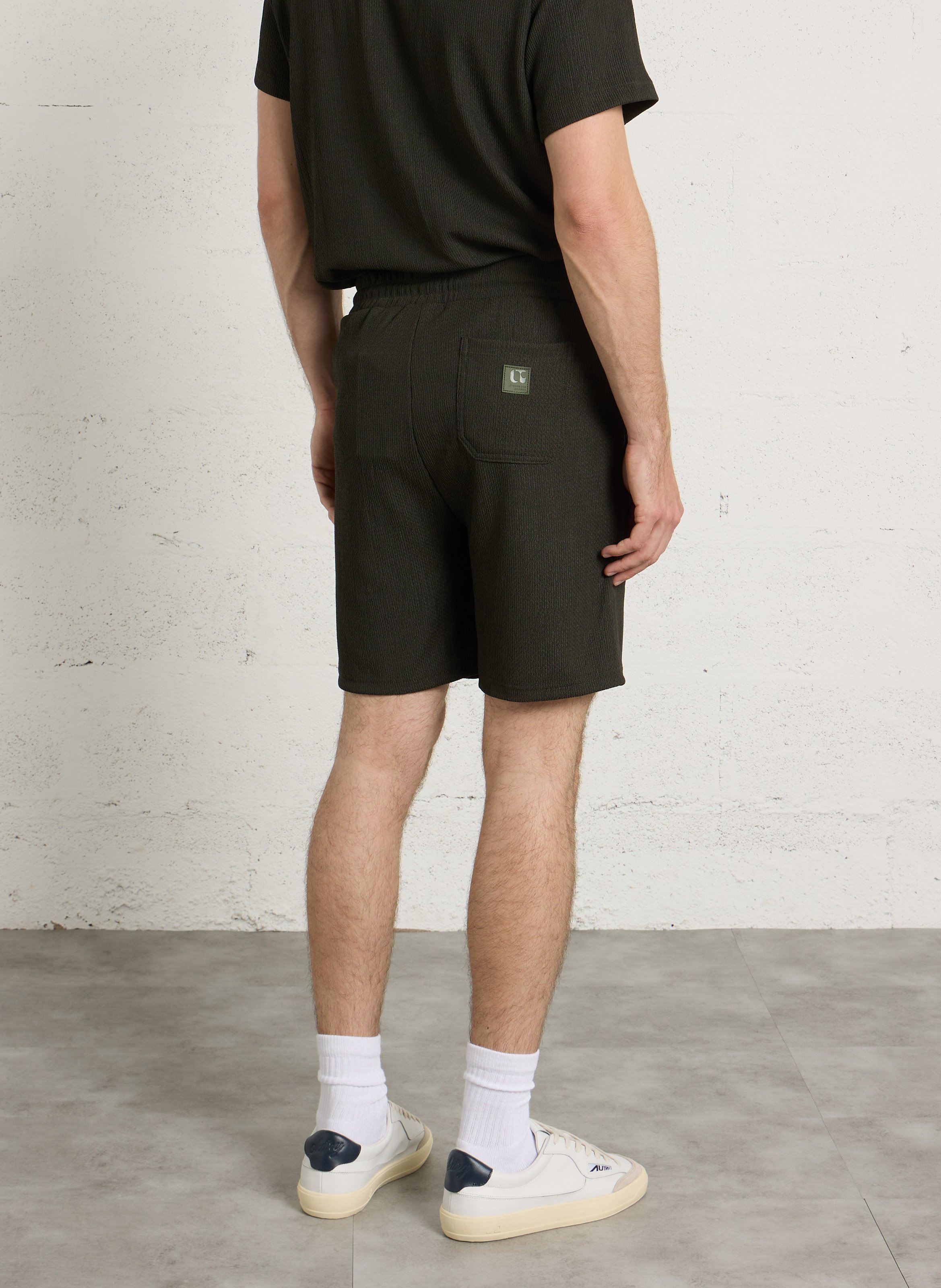 Straight shorts LE TEMPS DES CERISES Green