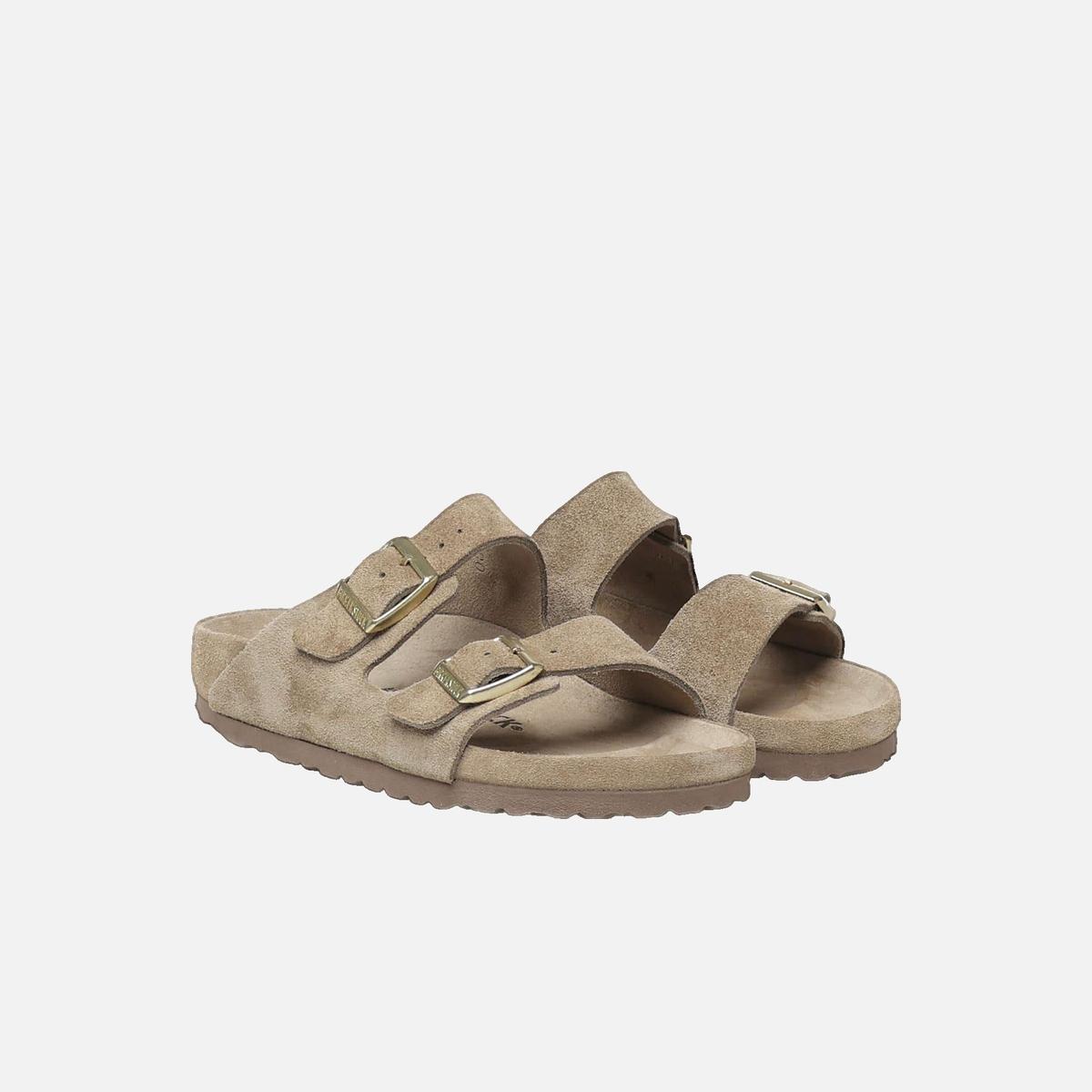 Arizona flat sandals BIRKENSTOCK Brown