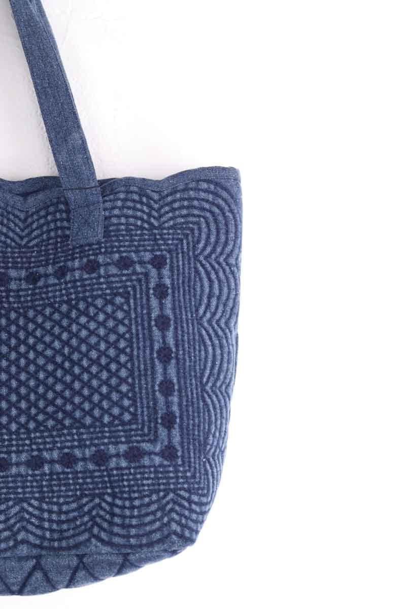 Totebag SEZANE - Seconde main Bleu