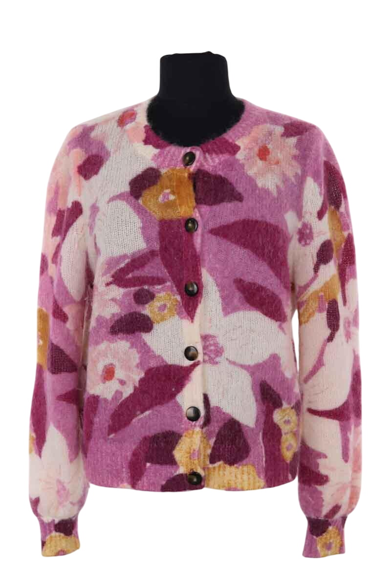 Cardigan SEZANE - Seconde main Rose