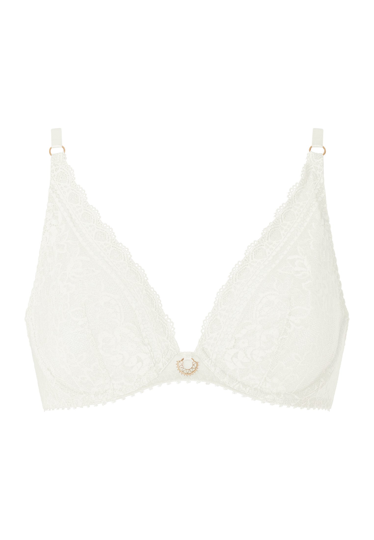 Underwired triangle bra AUBADE White