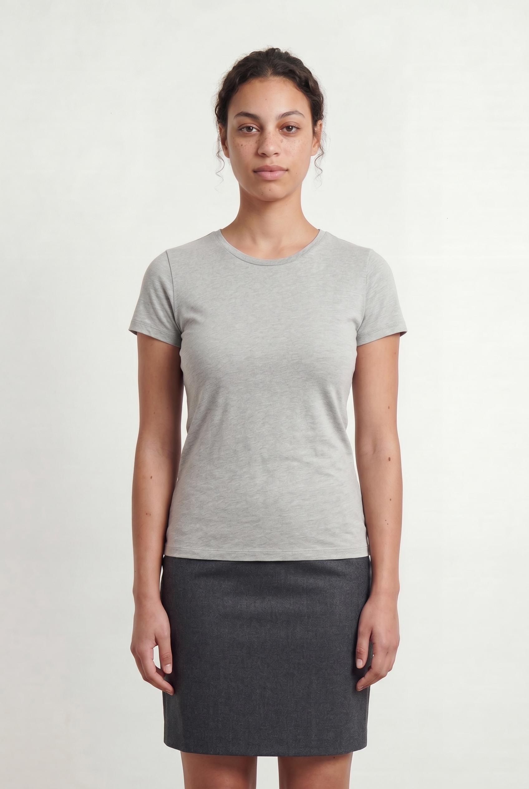 T-shirt MAJESTIC FILATURES - SECONDE MAIN Grey