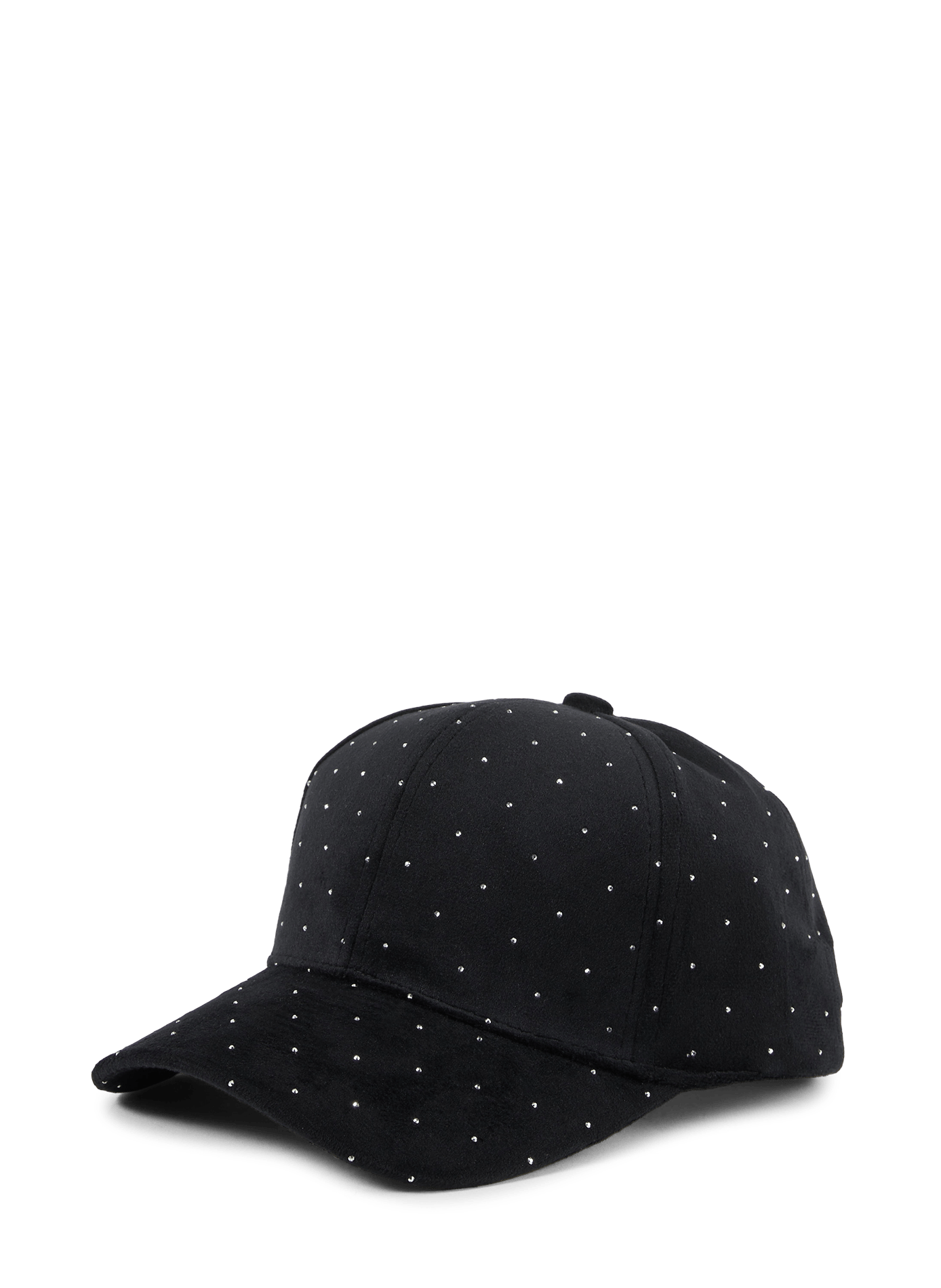 Rhinestone Cap AU PRINTEMPS PARIS Black