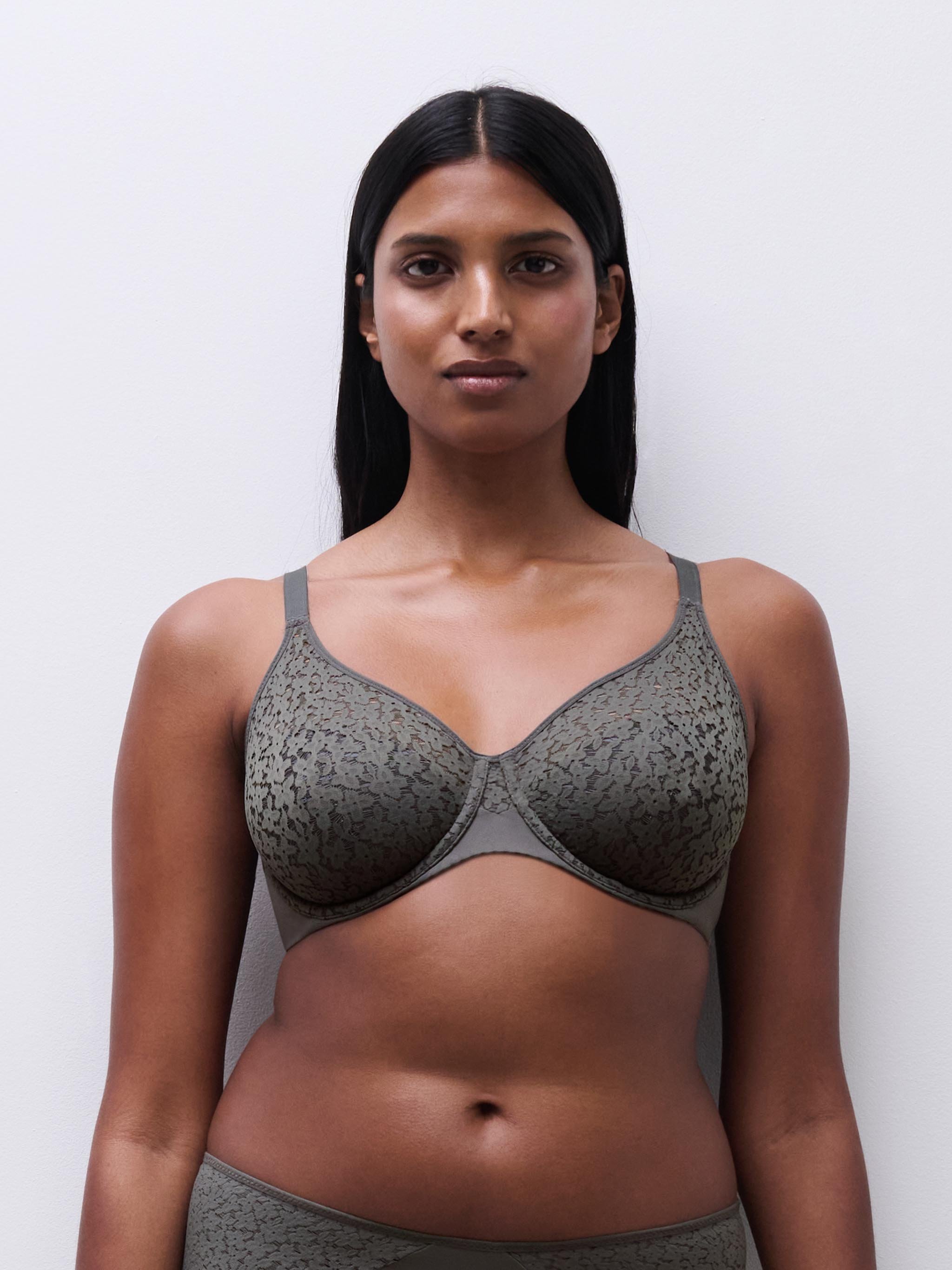 Moulded full-cup bra CHANTELLE Green