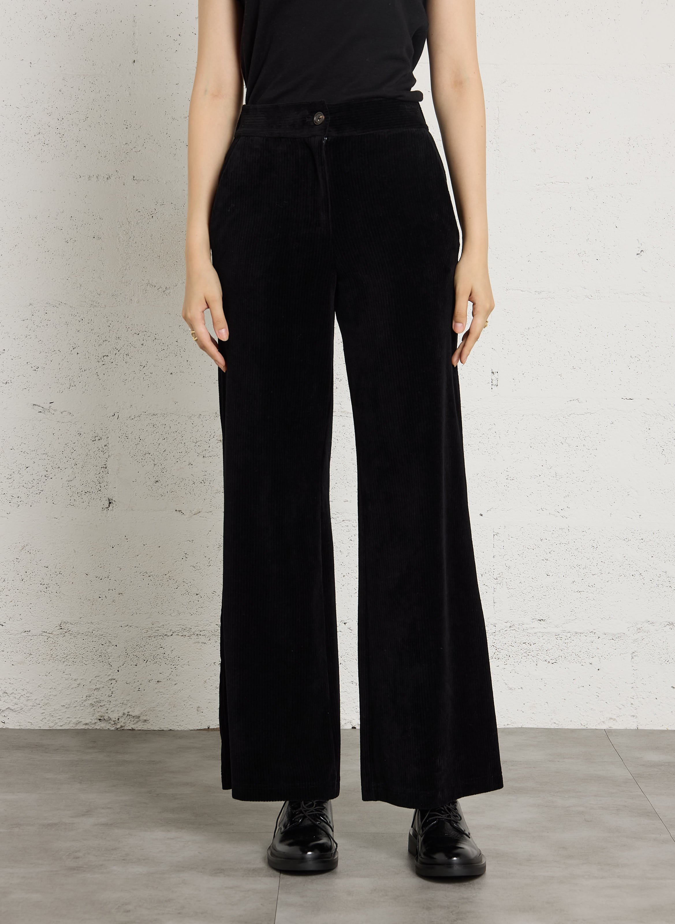 Samthose aus gemischtem Baumwollcord-Samt NICE THINGS