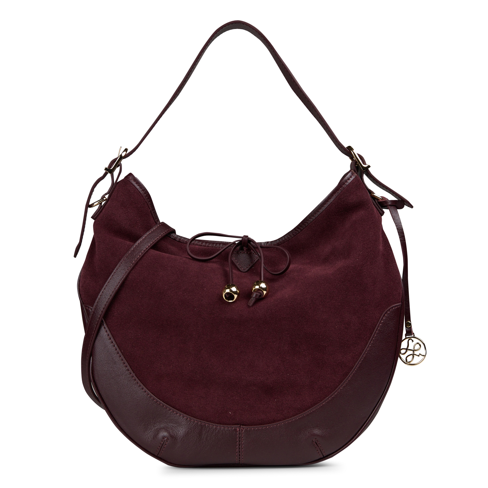 Leren handtas LA FEE MARABOUTEE Rood