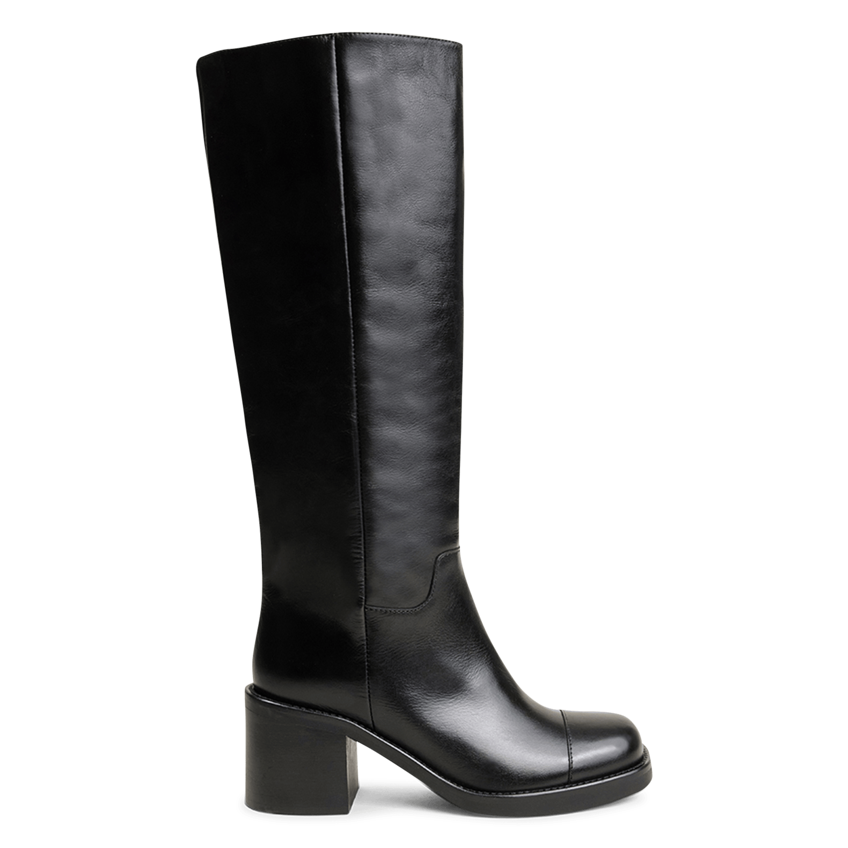Bottes en cuir JONAK Noir