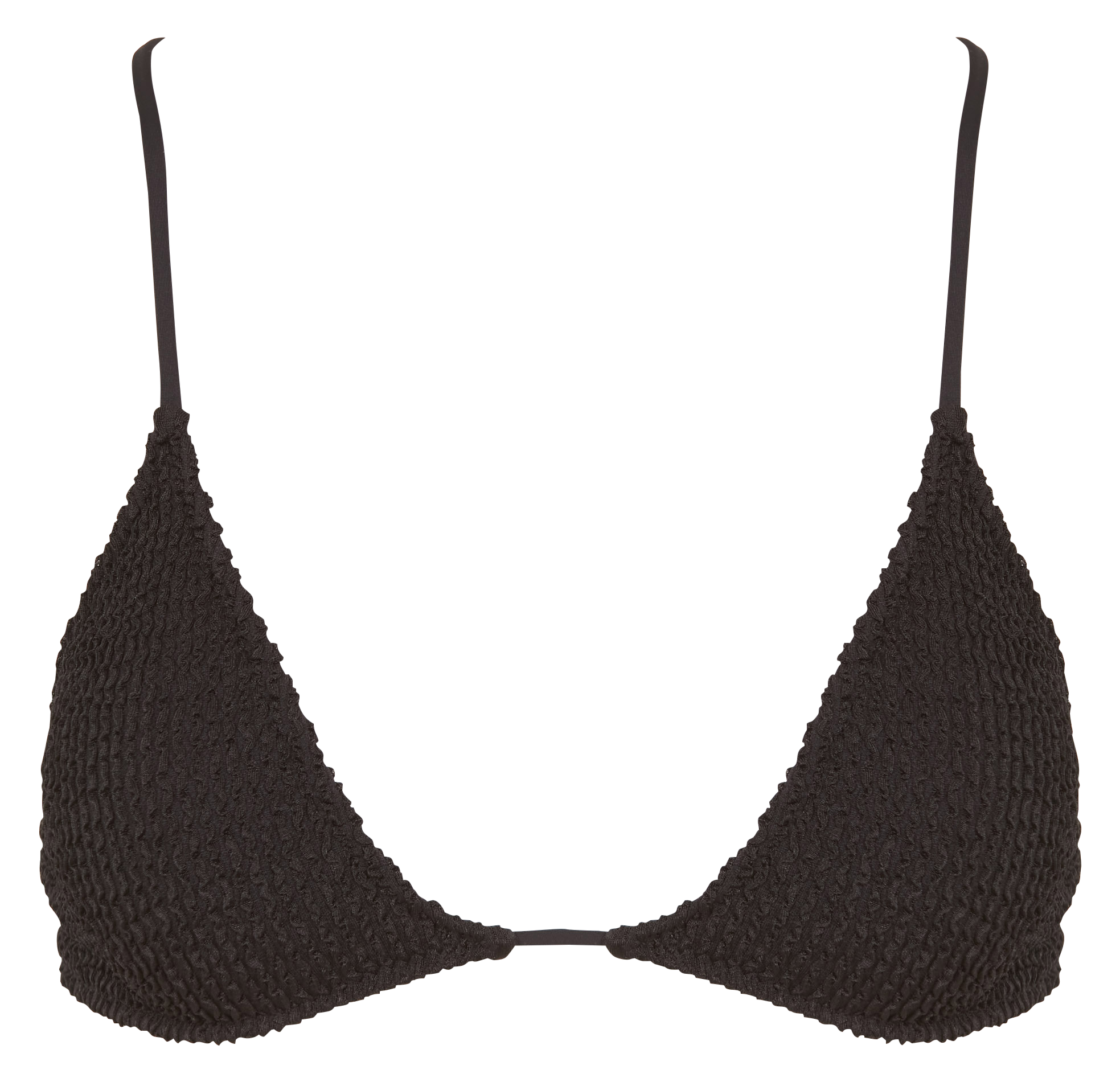 Textured bikini top JOLIES MOMES Black