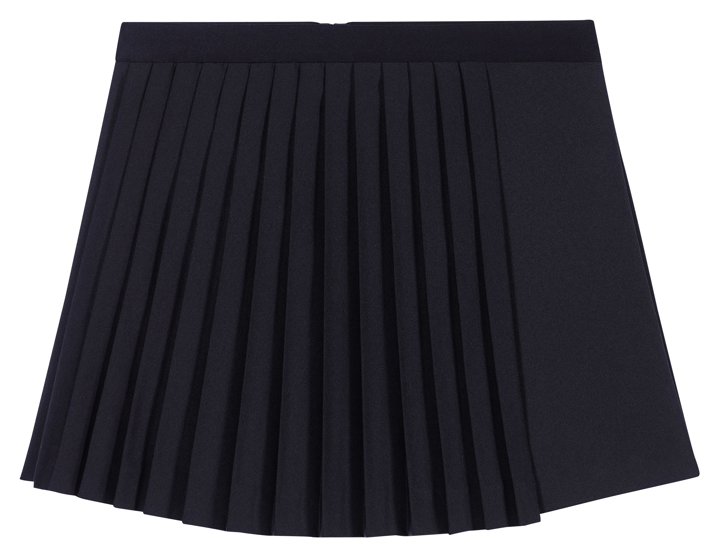 Pleated wrap shorts MAJE Black