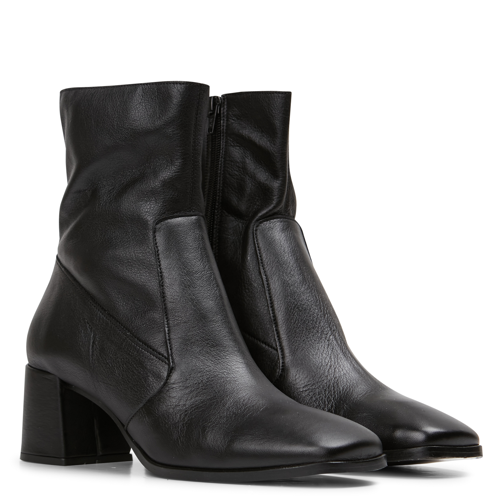 Bottines en cuir JONAK Noir