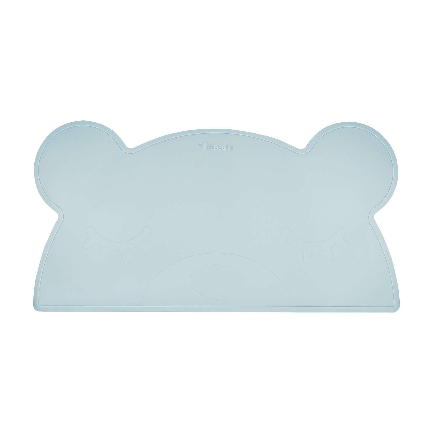 Set de table en forme d’ours en silicone KINDSGUT Vert