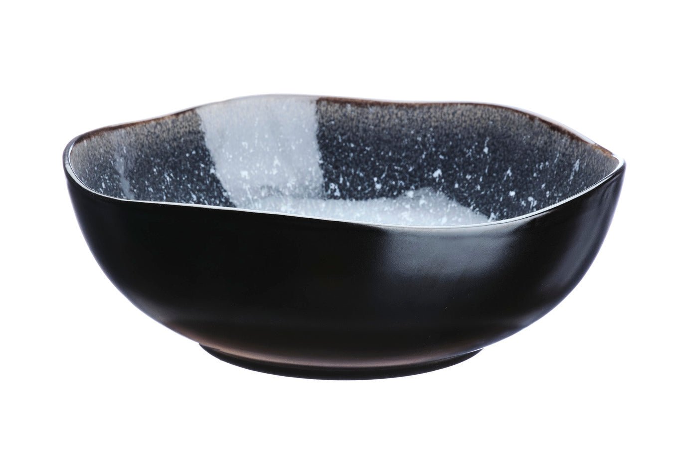 Saladier iris ø24cm et ø28,5cm - 2 pièces - bleu nuit BJORN Bleu