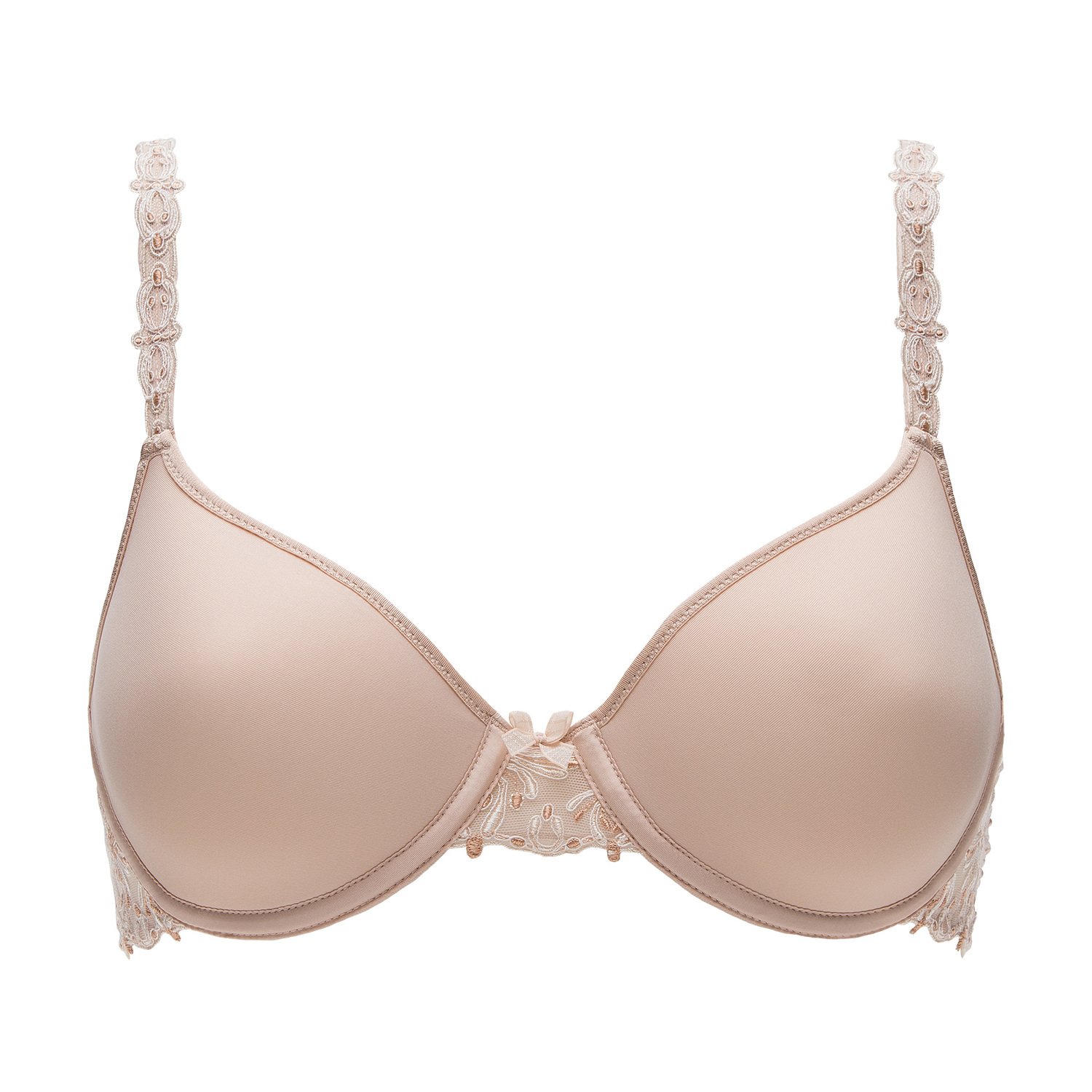 Full-cup shape memory bra CHANTELLE Beige
