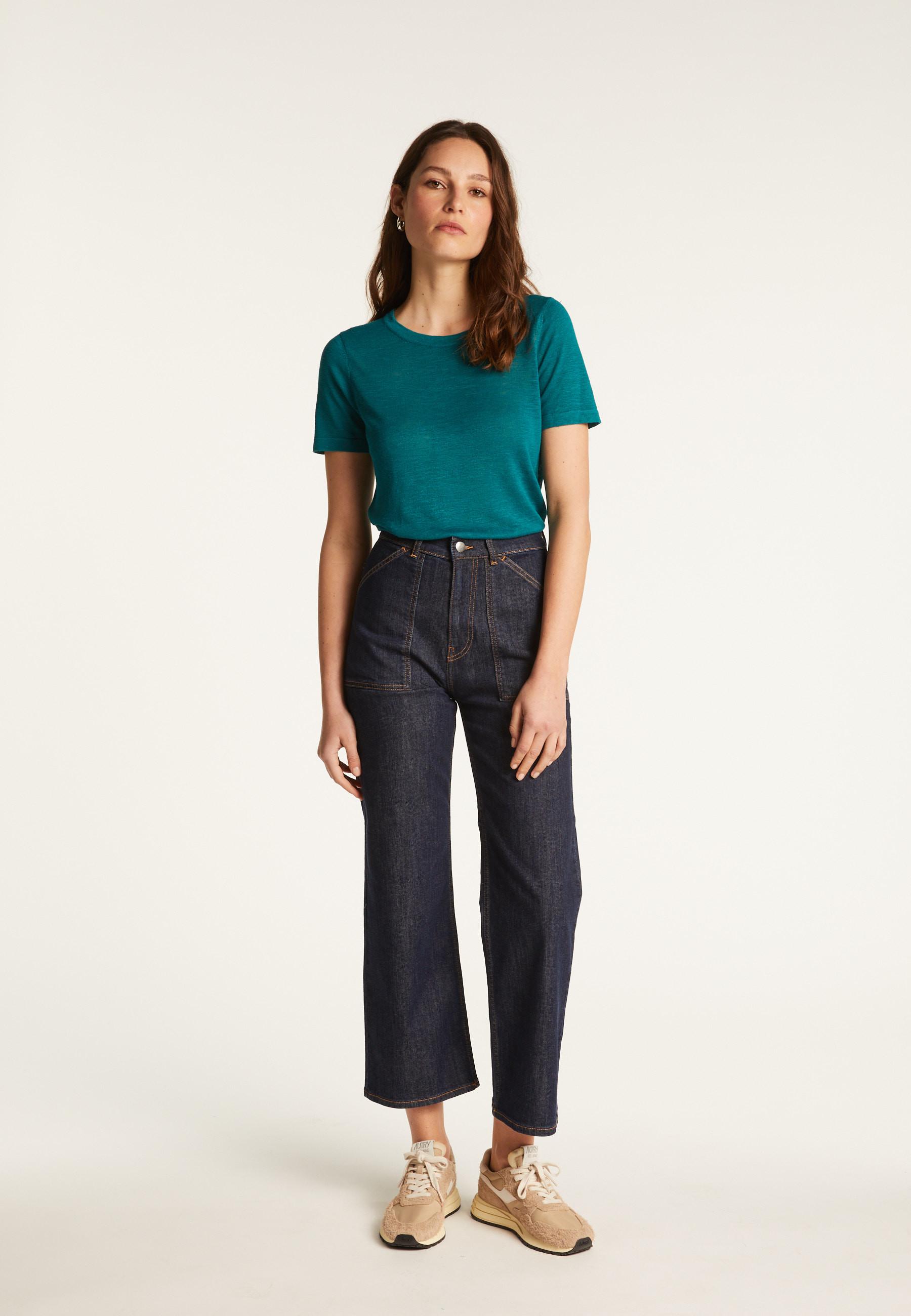 Cotton jeans MAISON MONTAGUT Blue