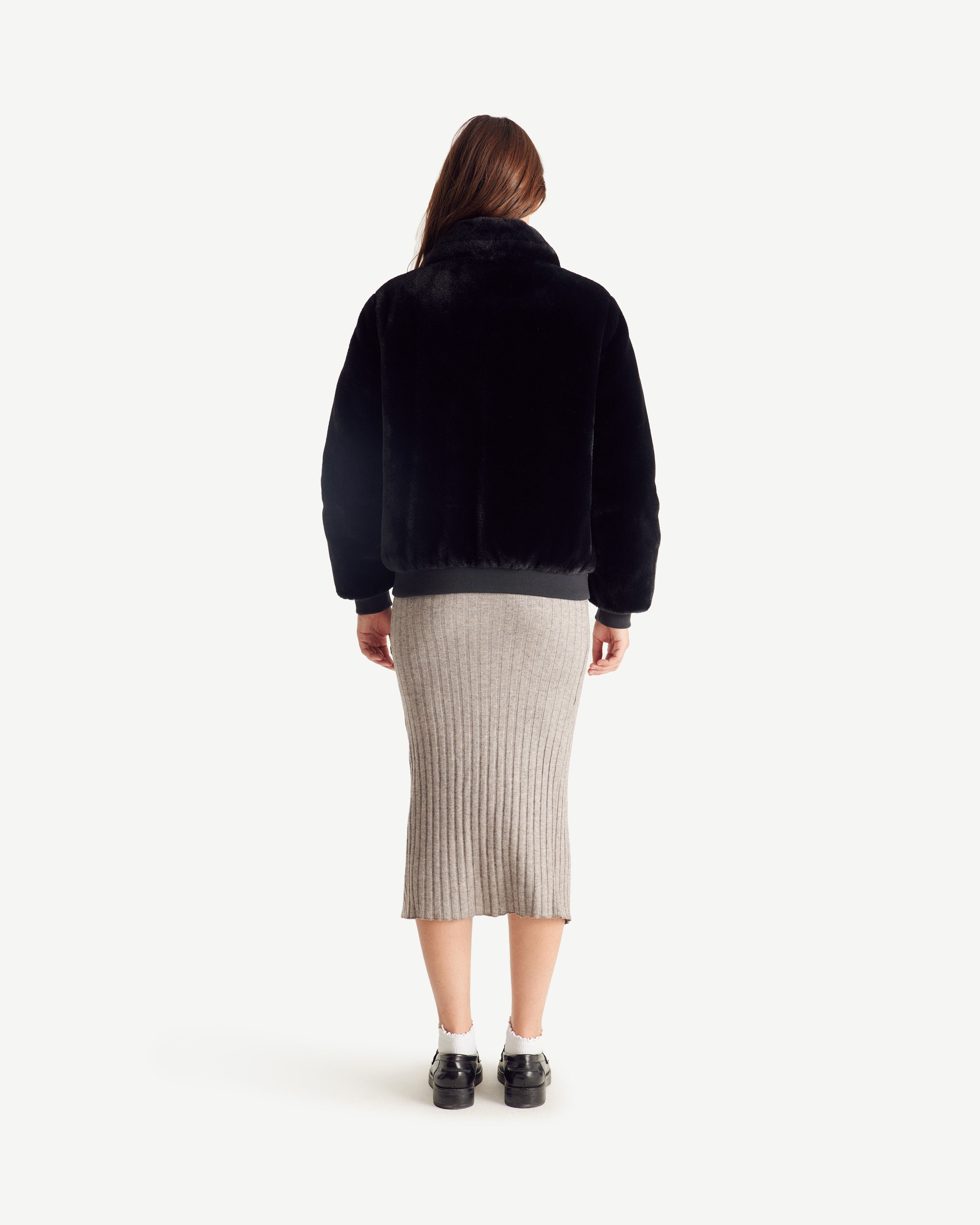 Reversible down jacket for extreme cold gala 2.0 JOTT Black