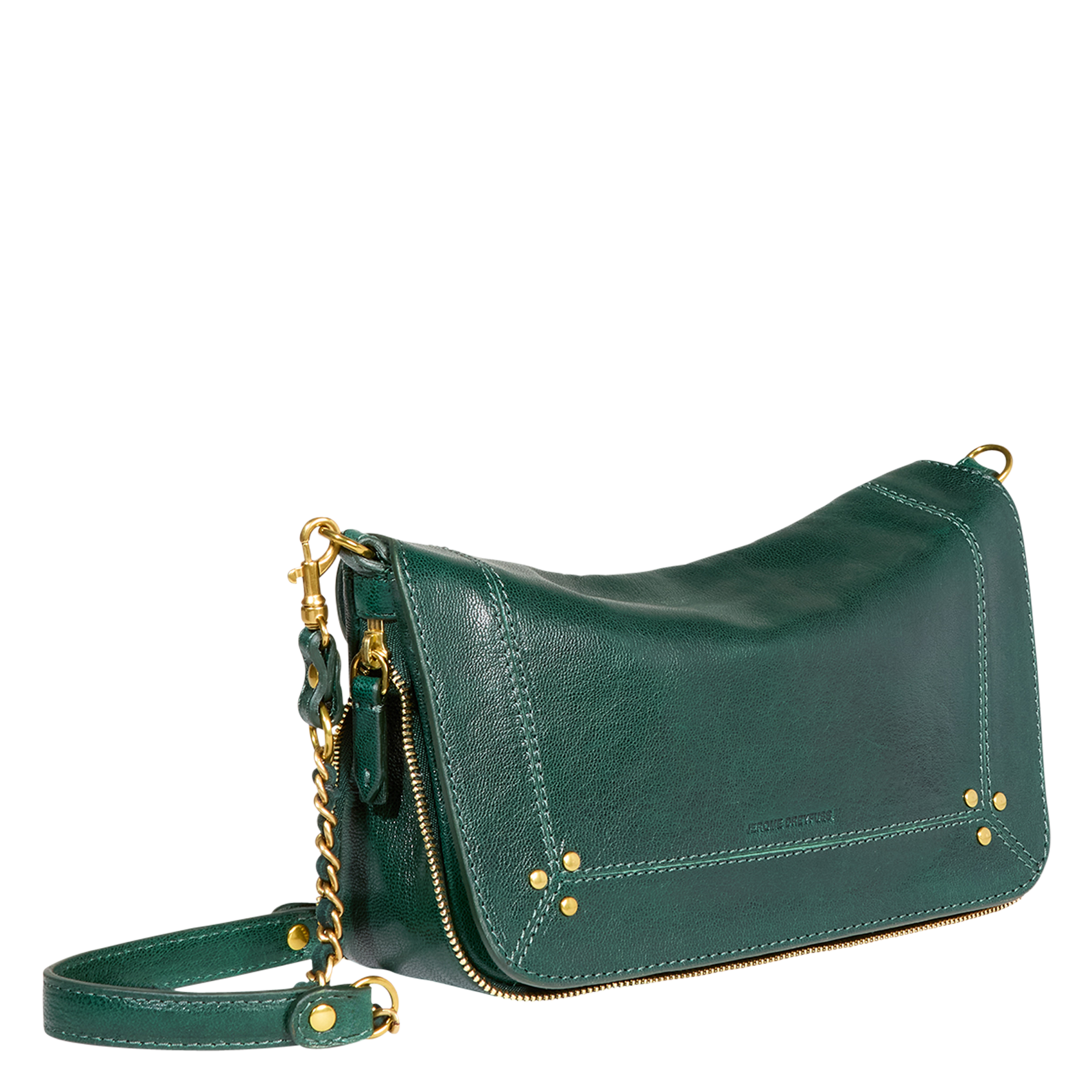 Brieftasche aus Leder JEROME DREYFUSS Grun