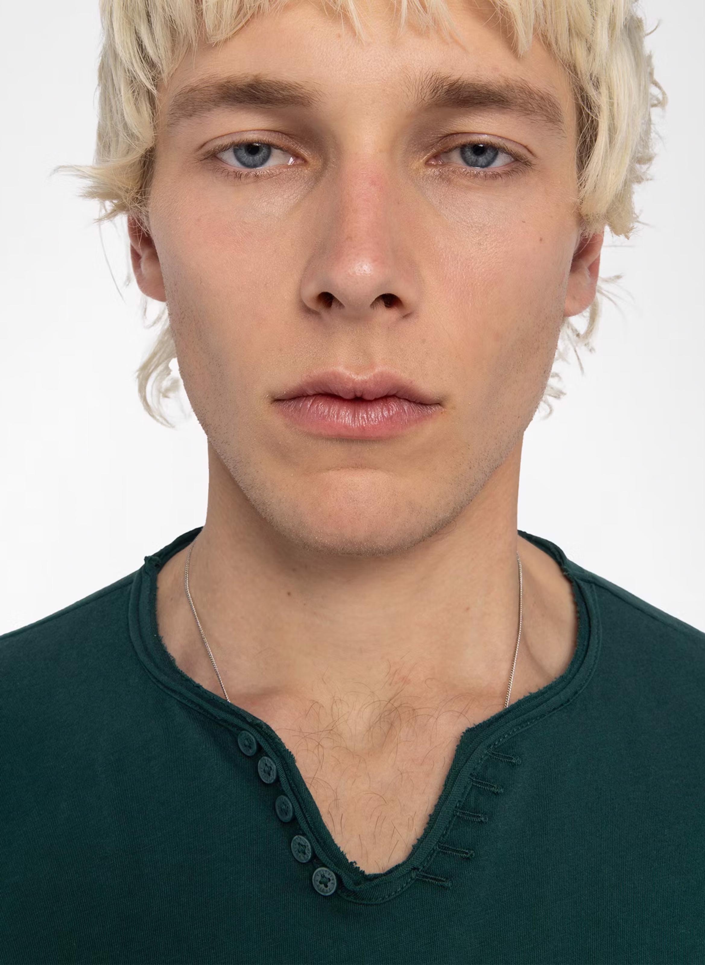 Tee-shirt droit en coton ZADIG&amp;VOLTAIRE Vert