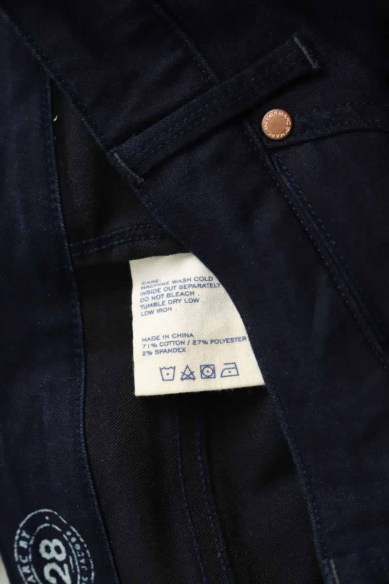 Slim cotton trousers MARC JACOBS - Seconde Main Blue