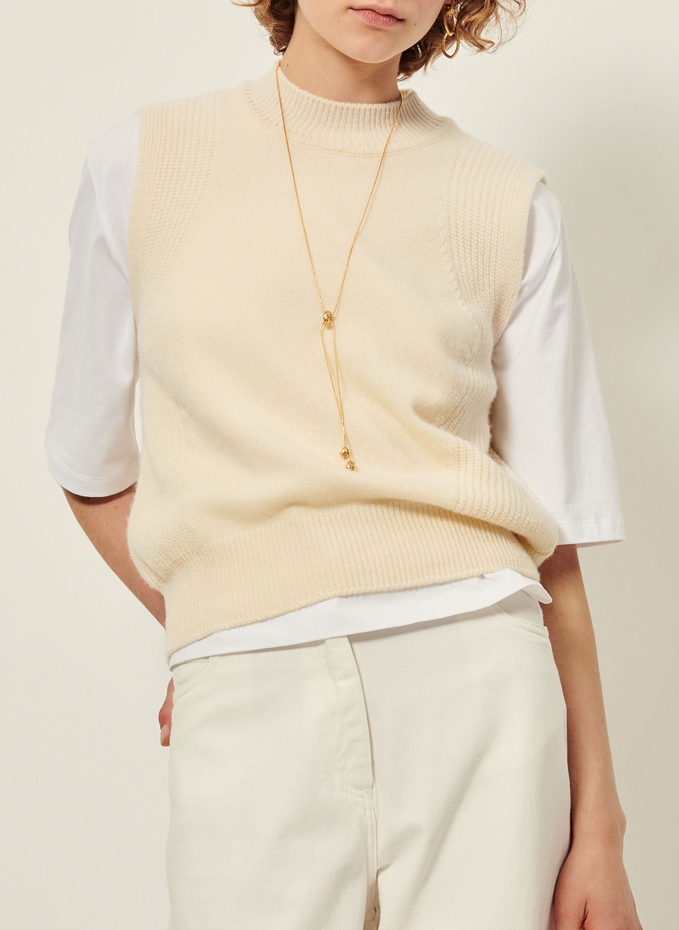 Pull col rond en laine SESSUN