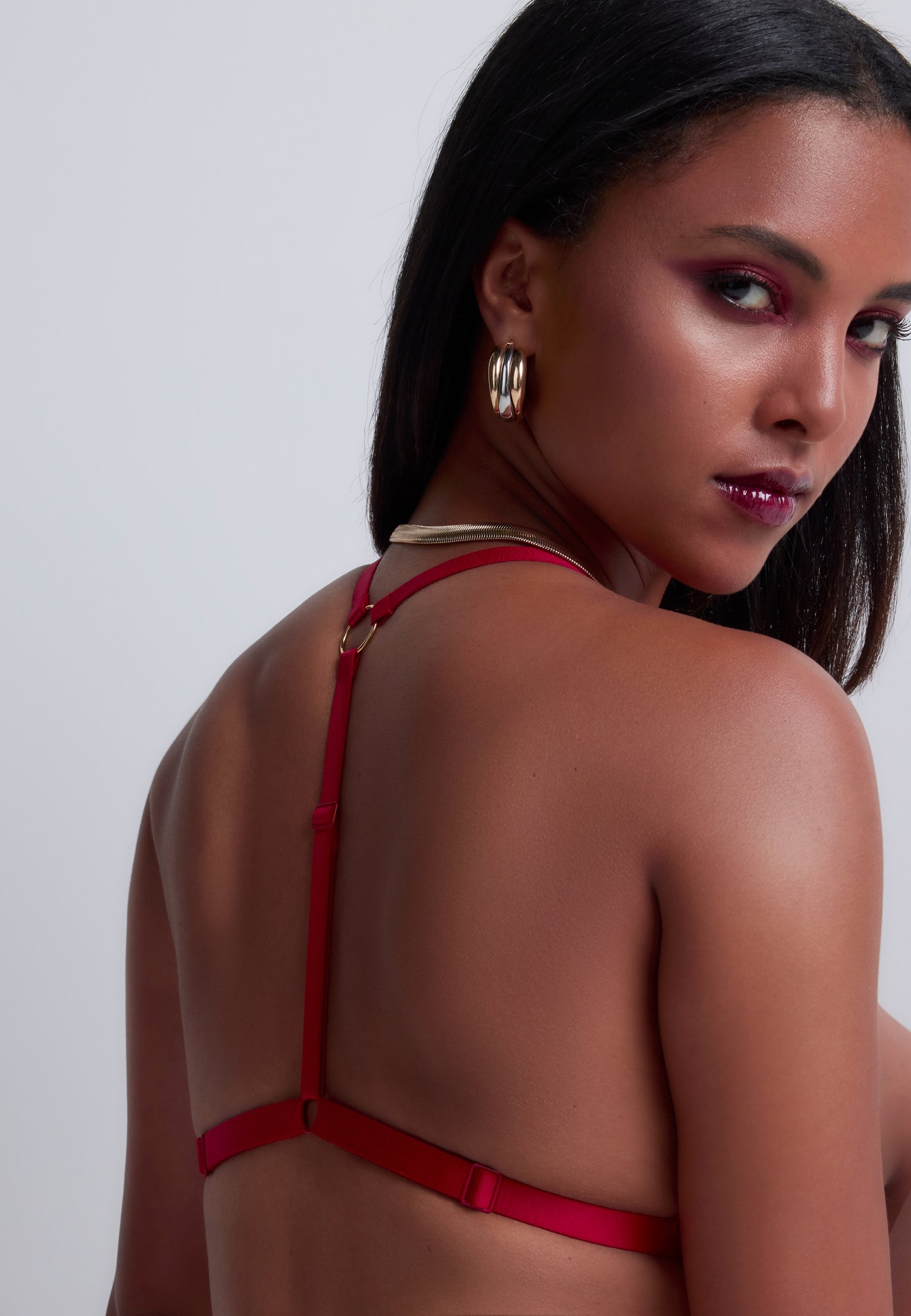 Triangle bralette AUBADE Red