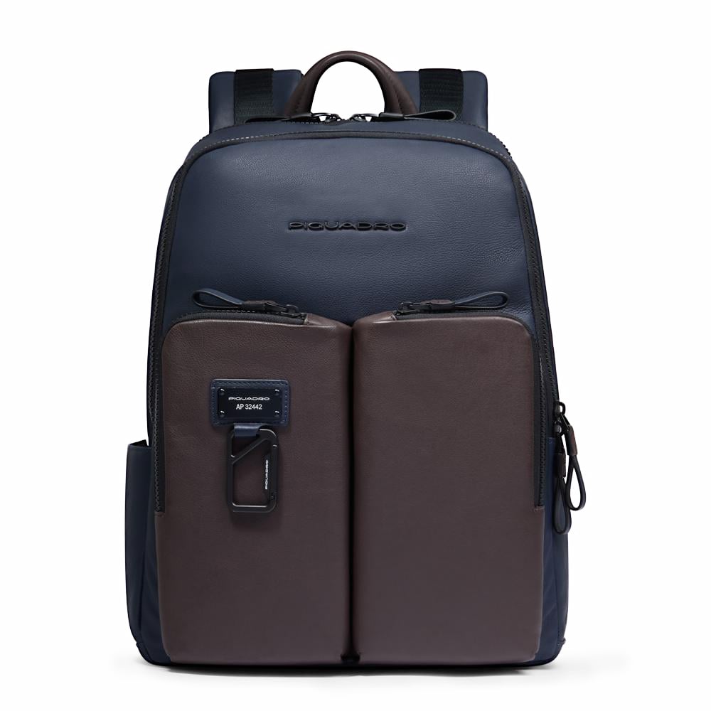 Leather backpack PIQUADRO