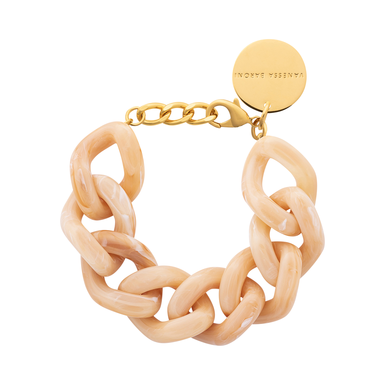 Armband mit flachen Gliedern VANESSA BARONI